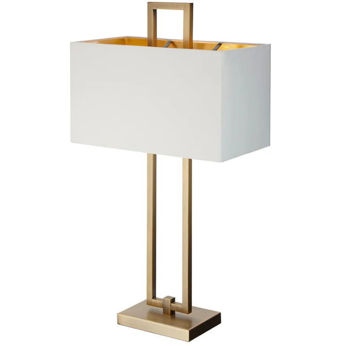 Danby Antique Brass Table Lamp C/W Shade
