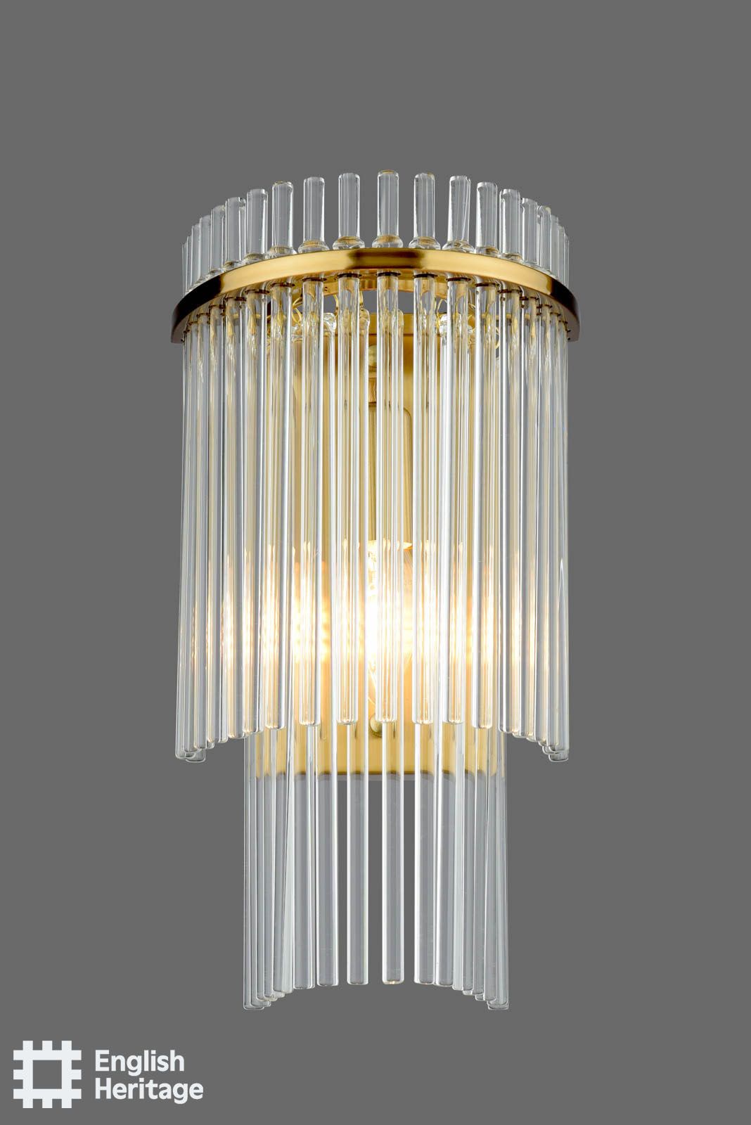 Eltham Antique Gold Wall Light