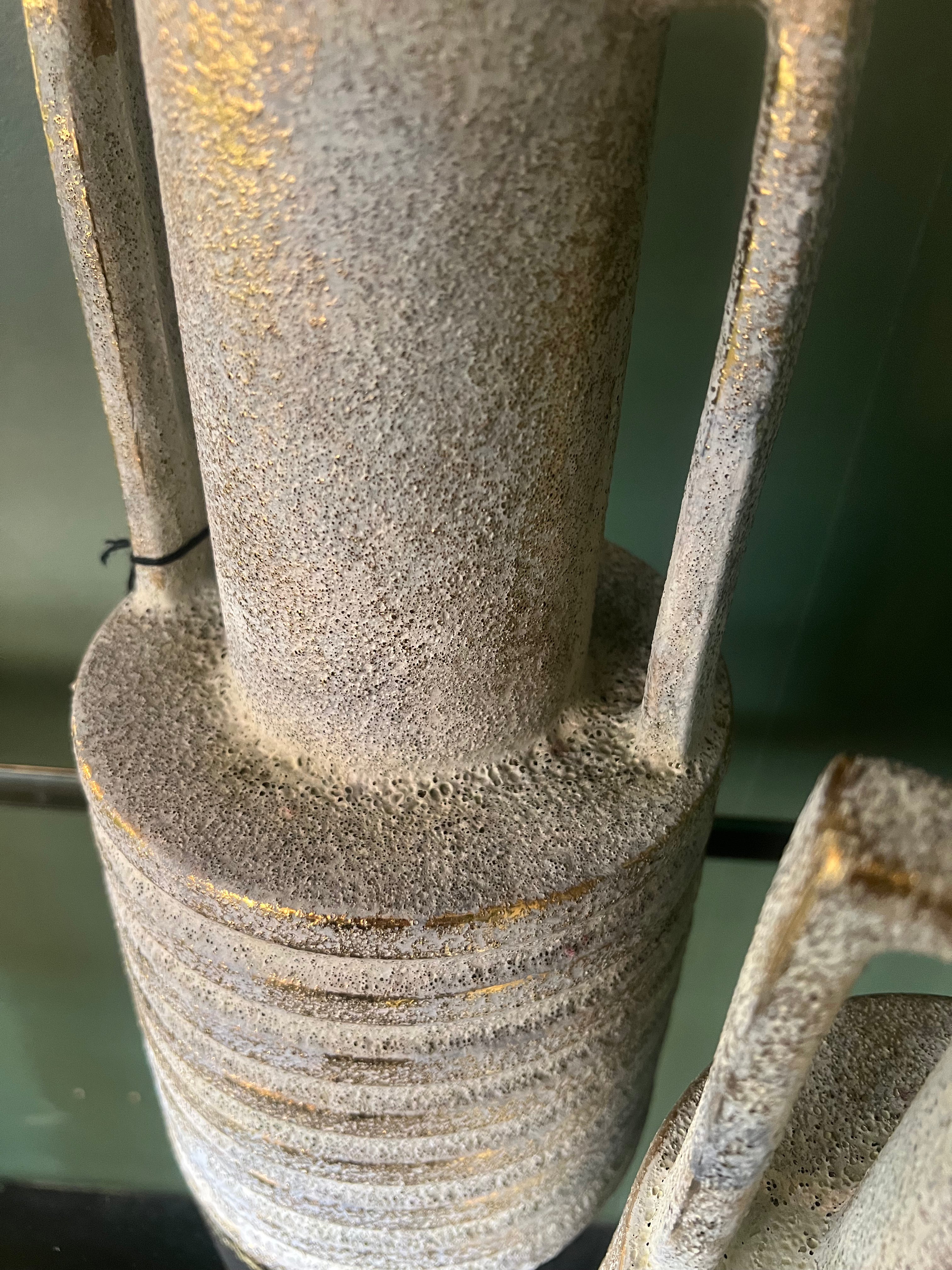 Small Ceramic Vase with Handles