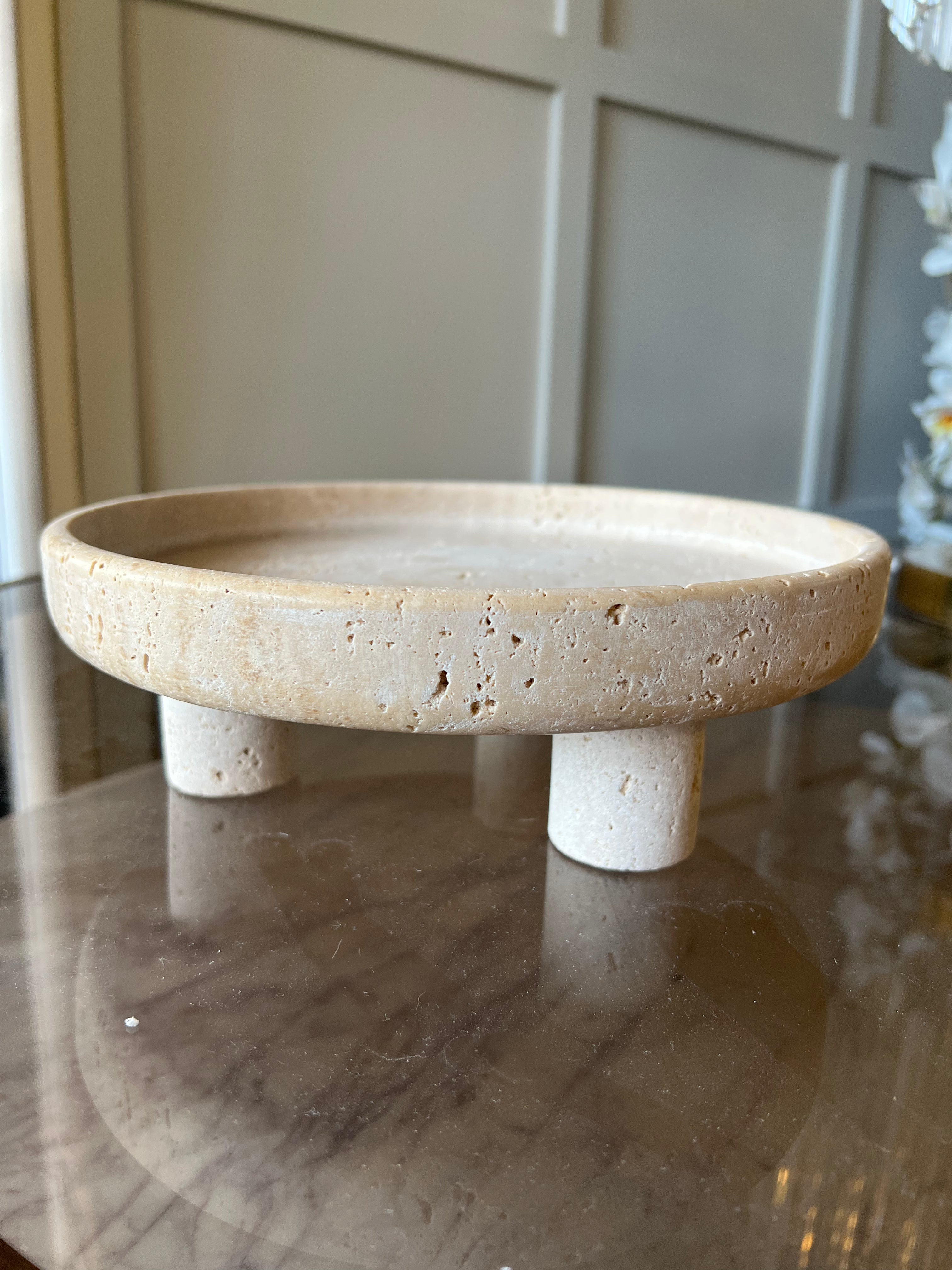 Beige Stone Raised Plate