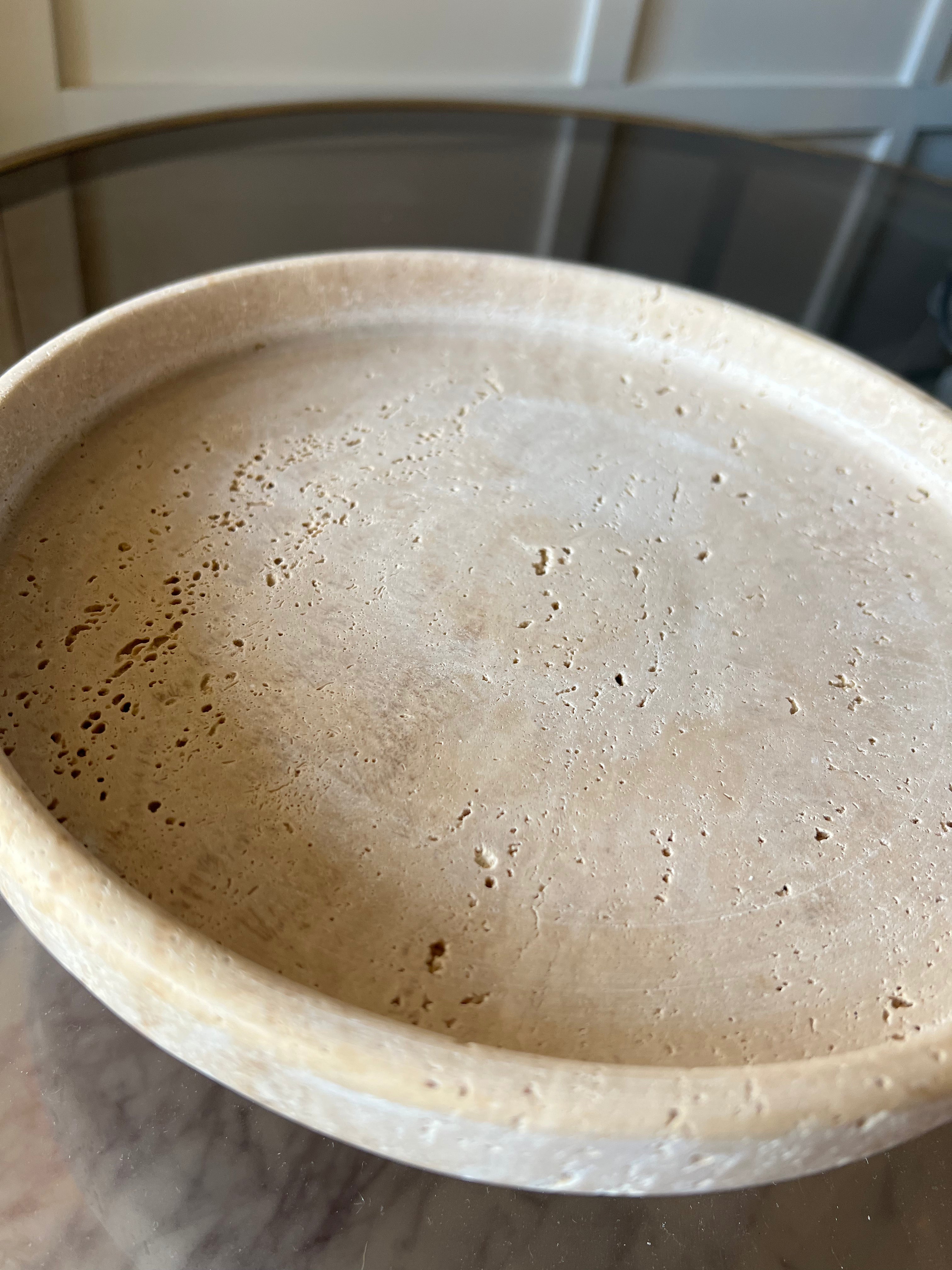 Beige Stone Raised Plate