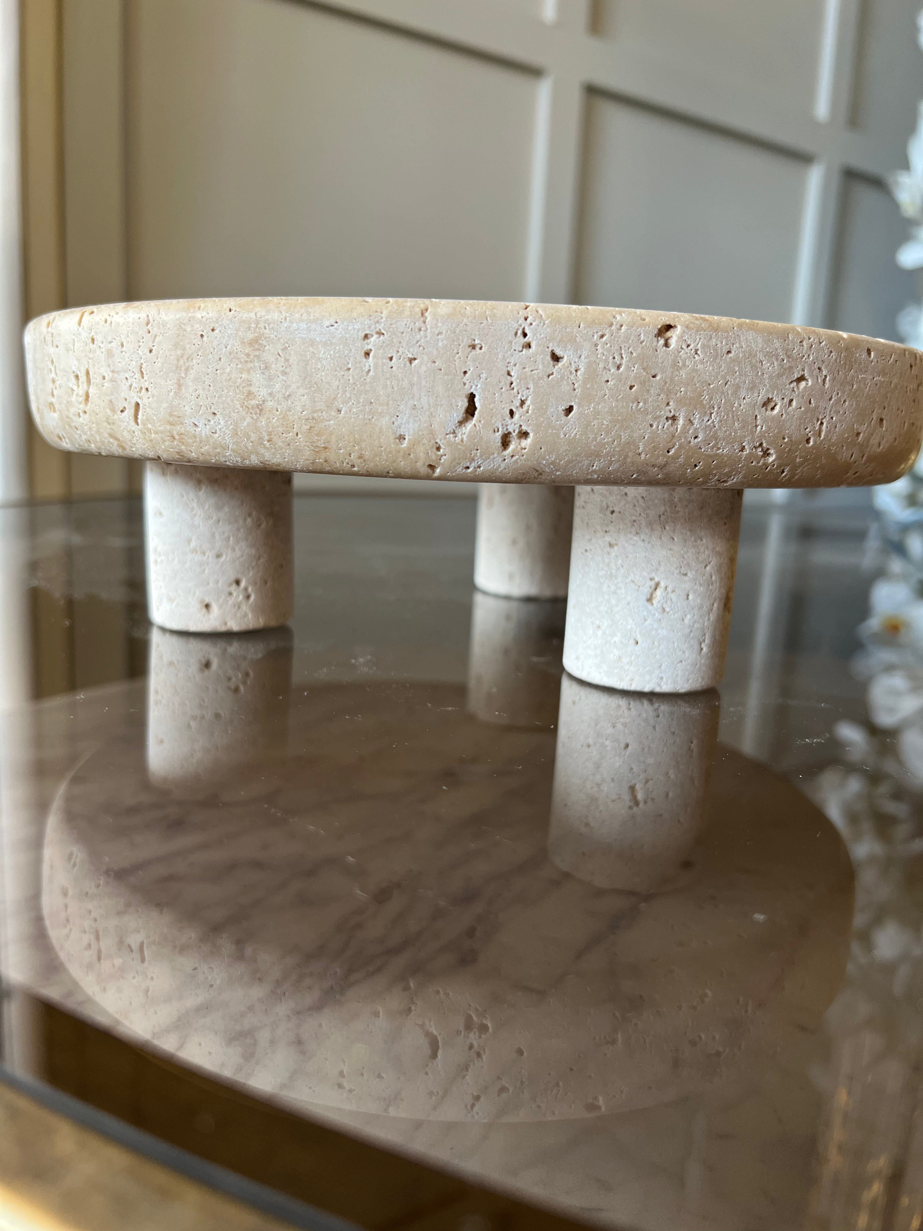 Beige Stone Raised Plate