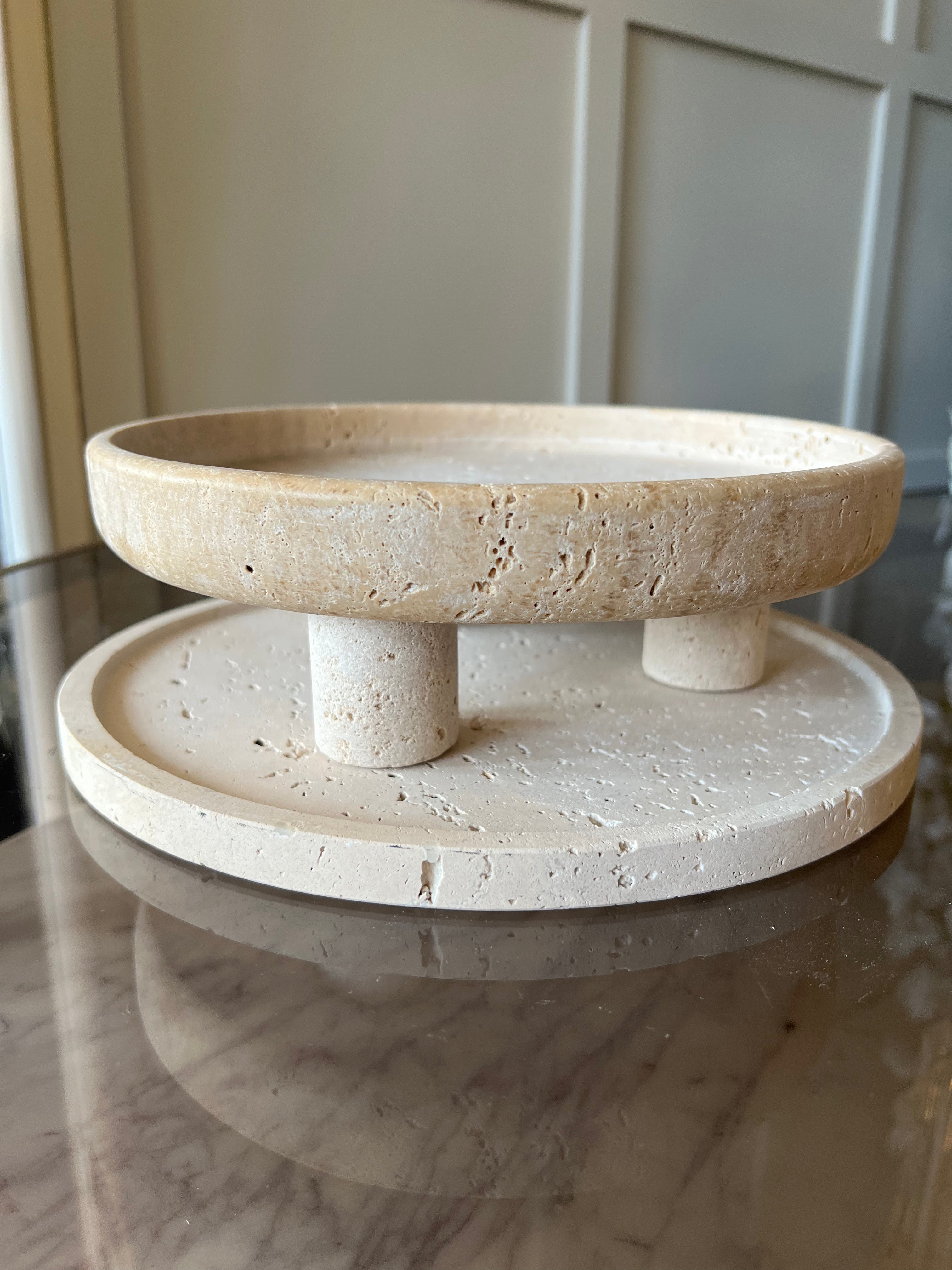 Beige Stone Raised Plate