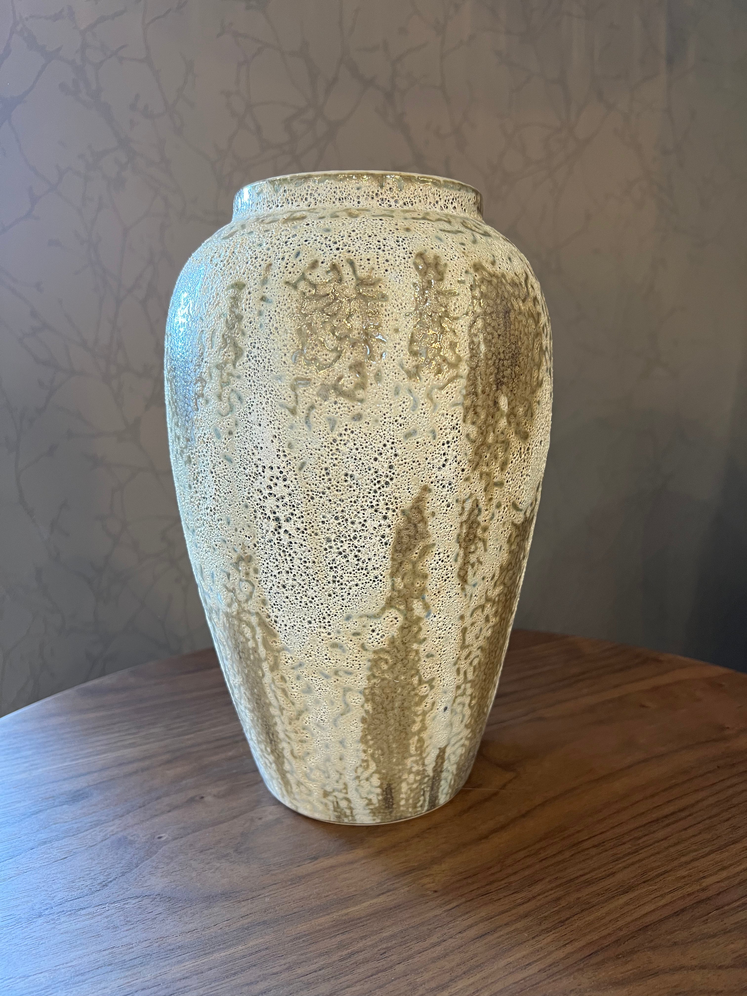 Medium Rustic Textured Ceramic Vase