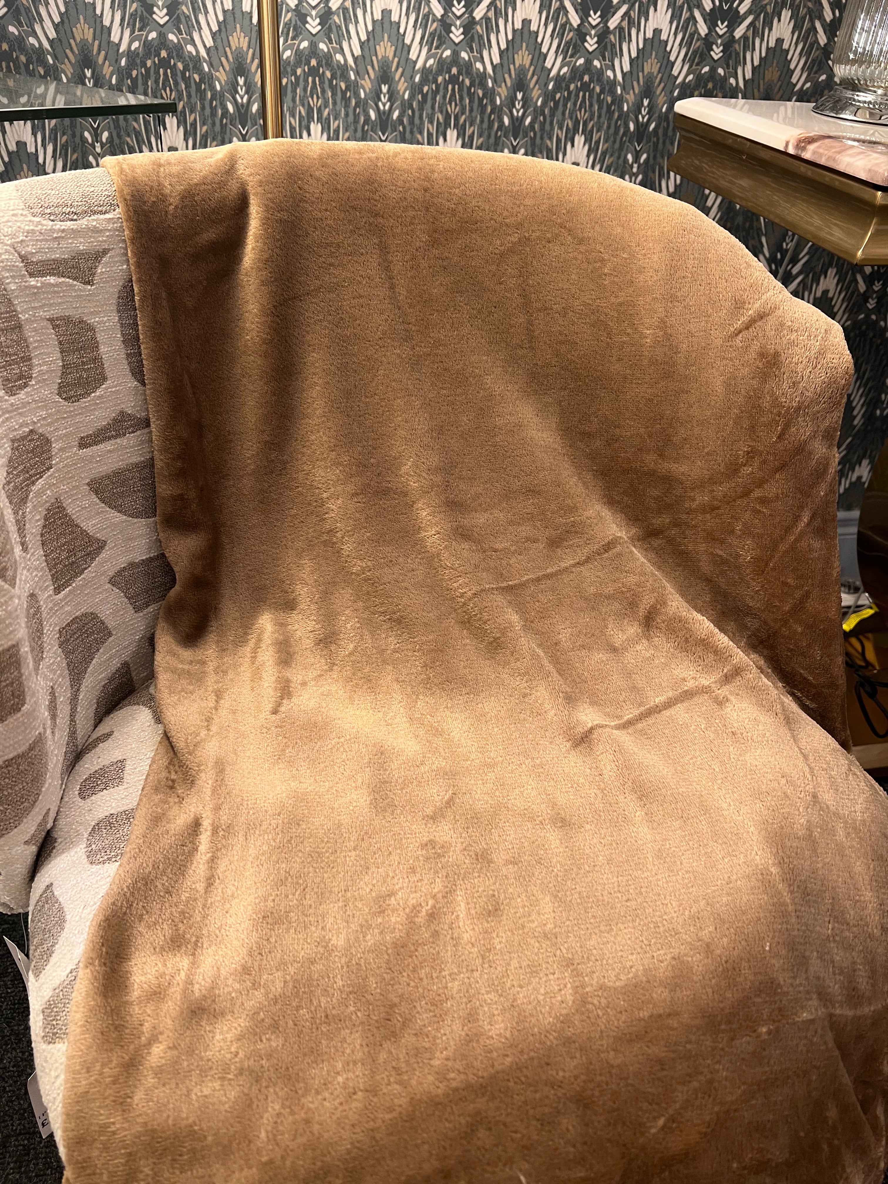 Soft Chocolate Throw/Blanket