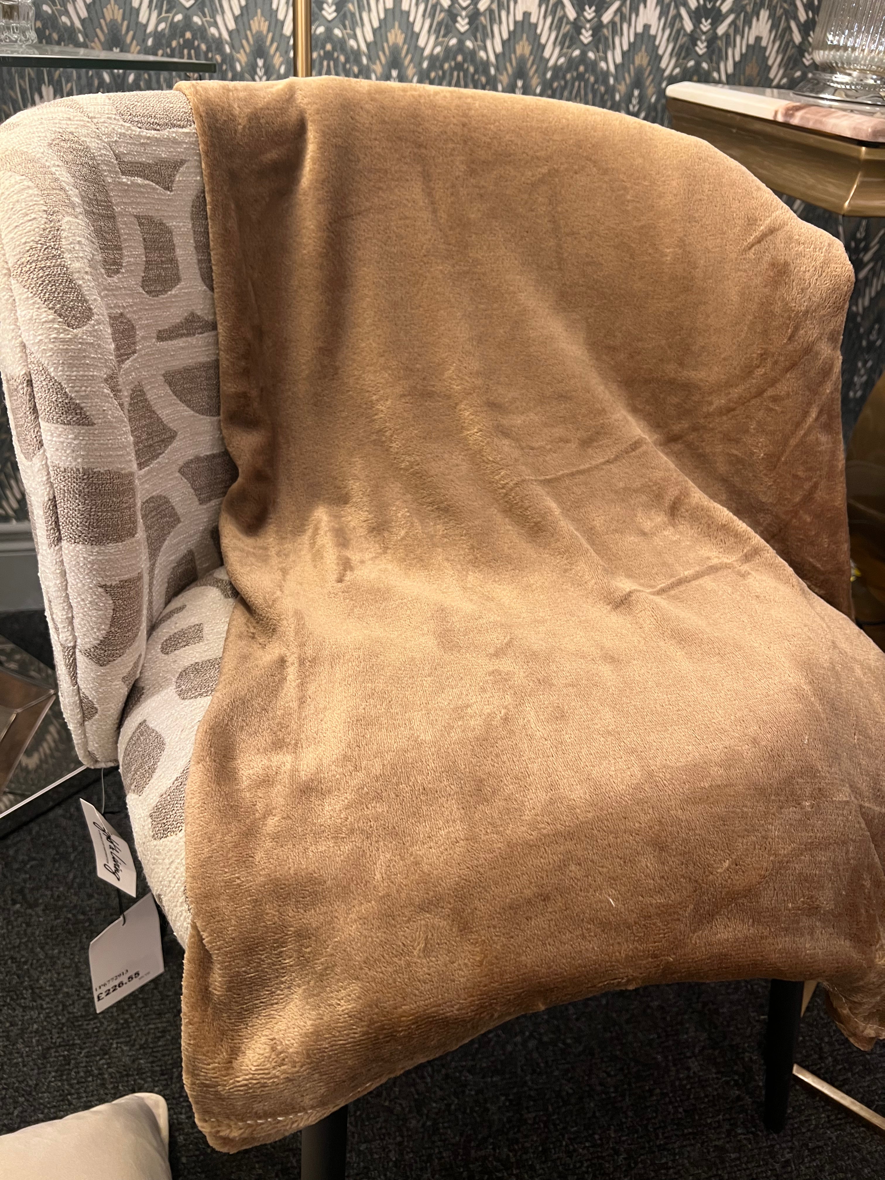 Soft Chocolate Throw/Blanket