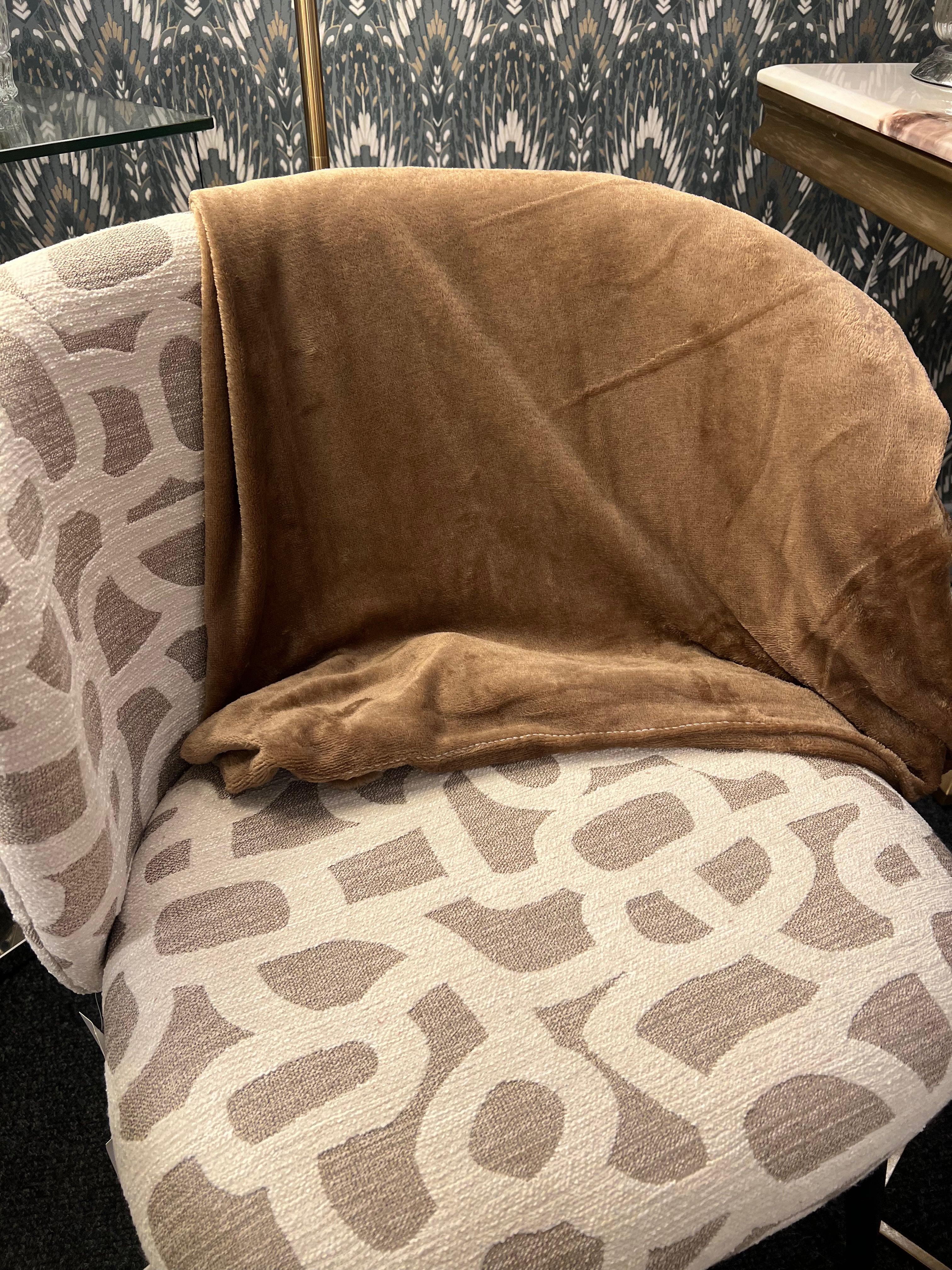 Soft Chocolate Throw/Blanket