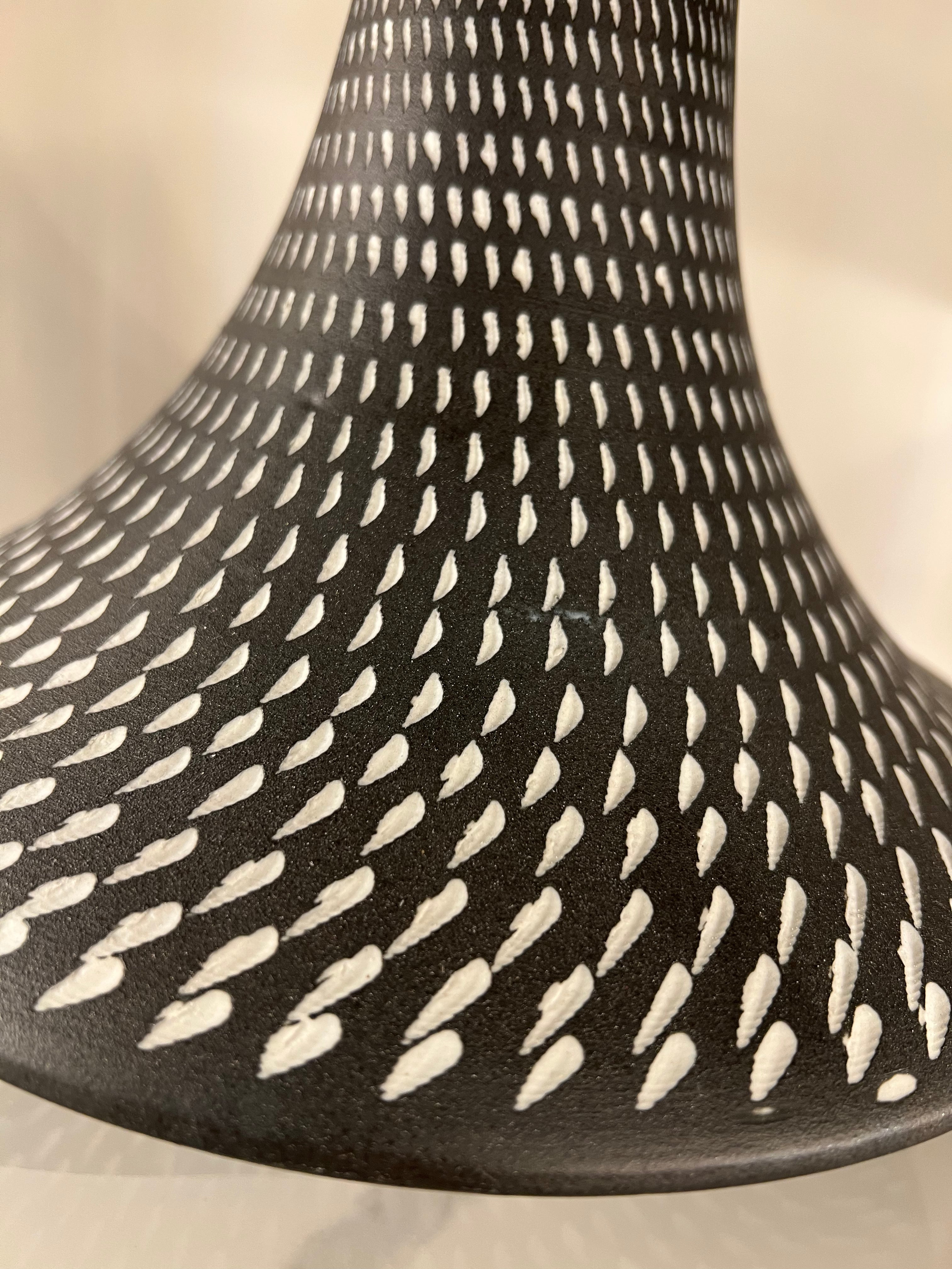 Black & White Ceramic Vase