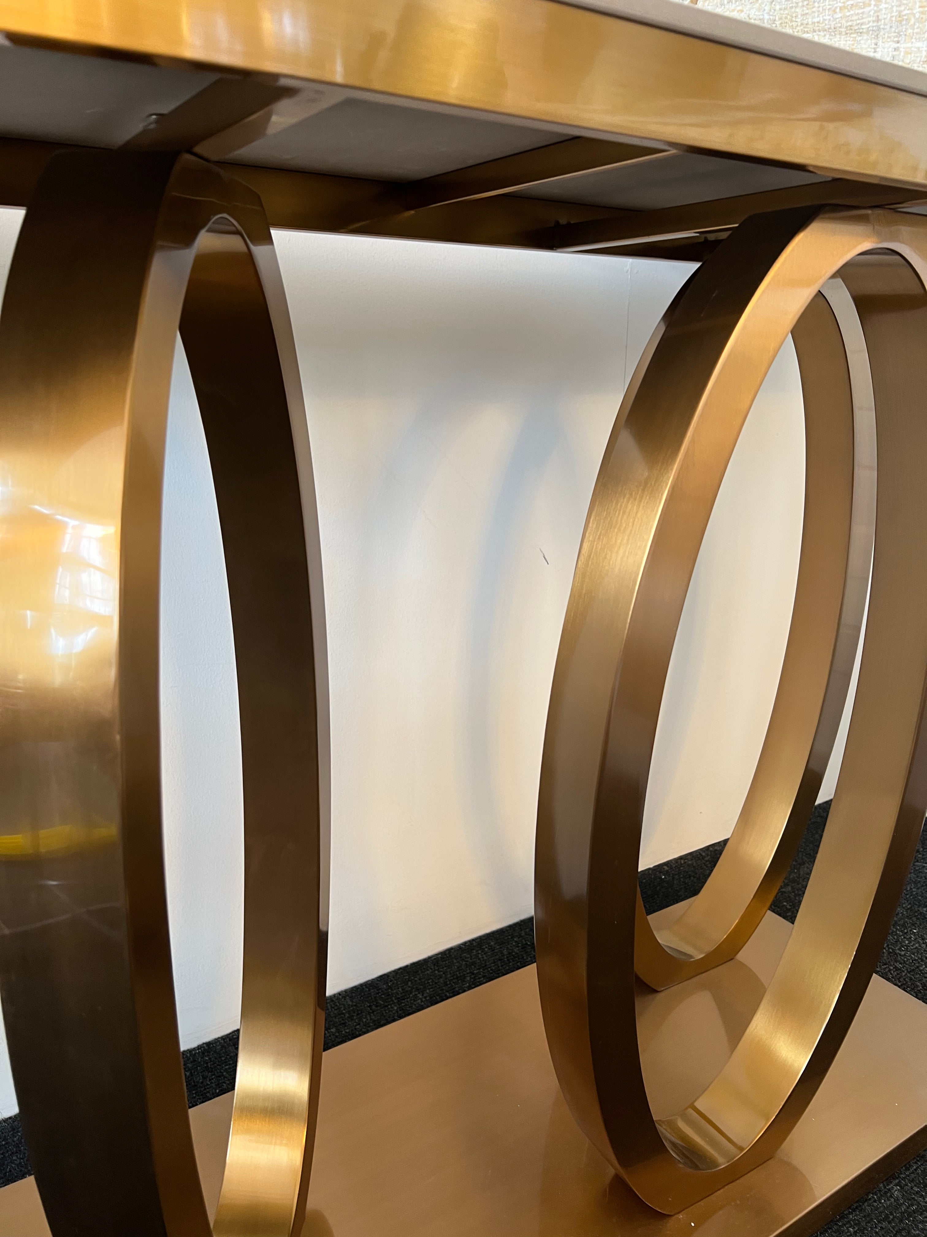 Orbital Luxe Console Side Table
