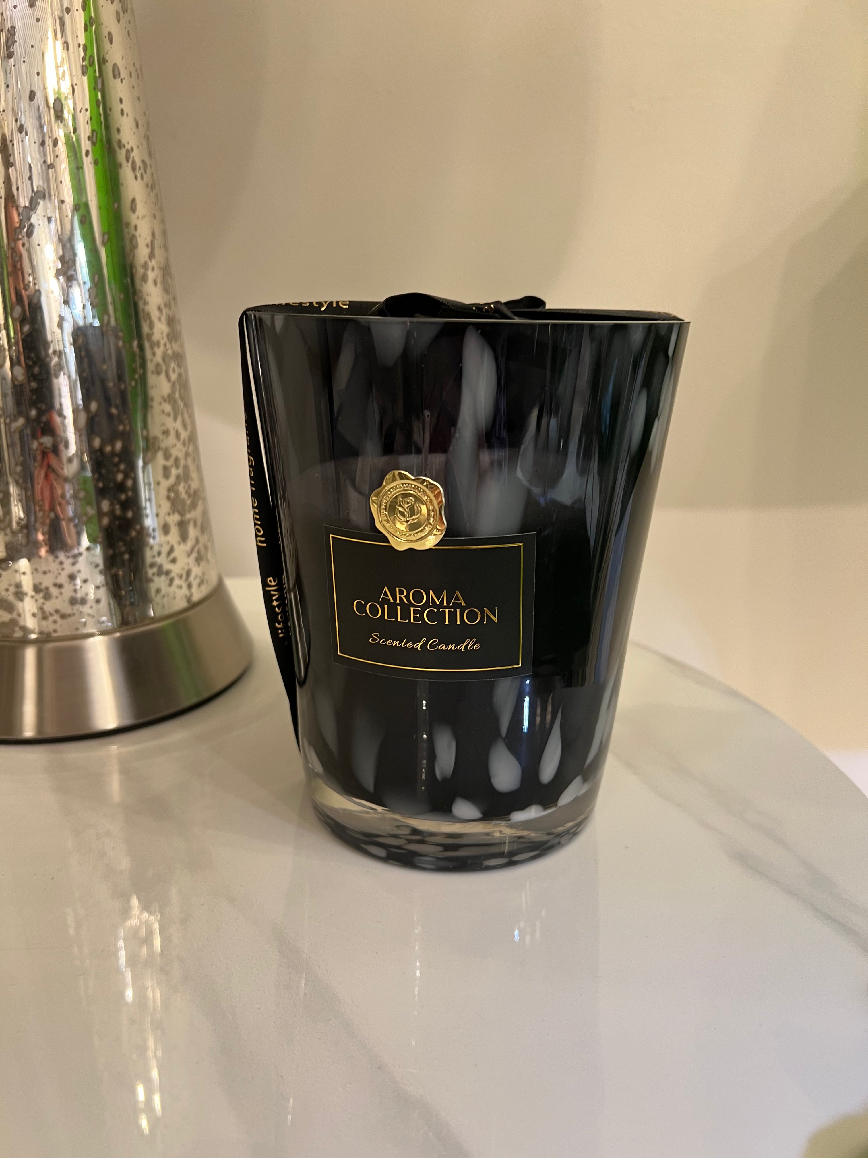 Aroma Medium Hibiscus Syriacus & Wild Peach Candle 16cm
