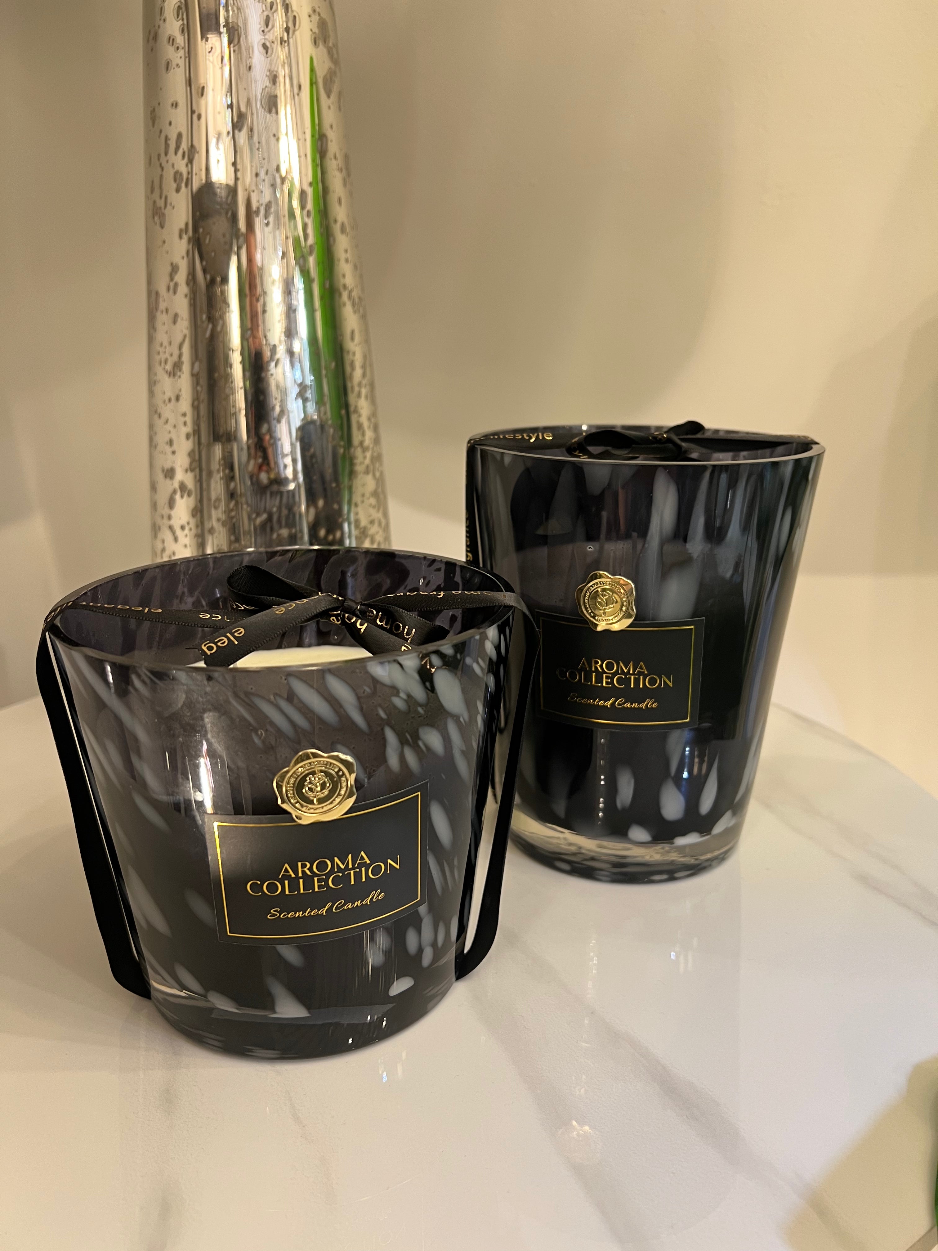 Aroma Small Hibiscus Syriacus & Wild Peach Candle 12.5cm