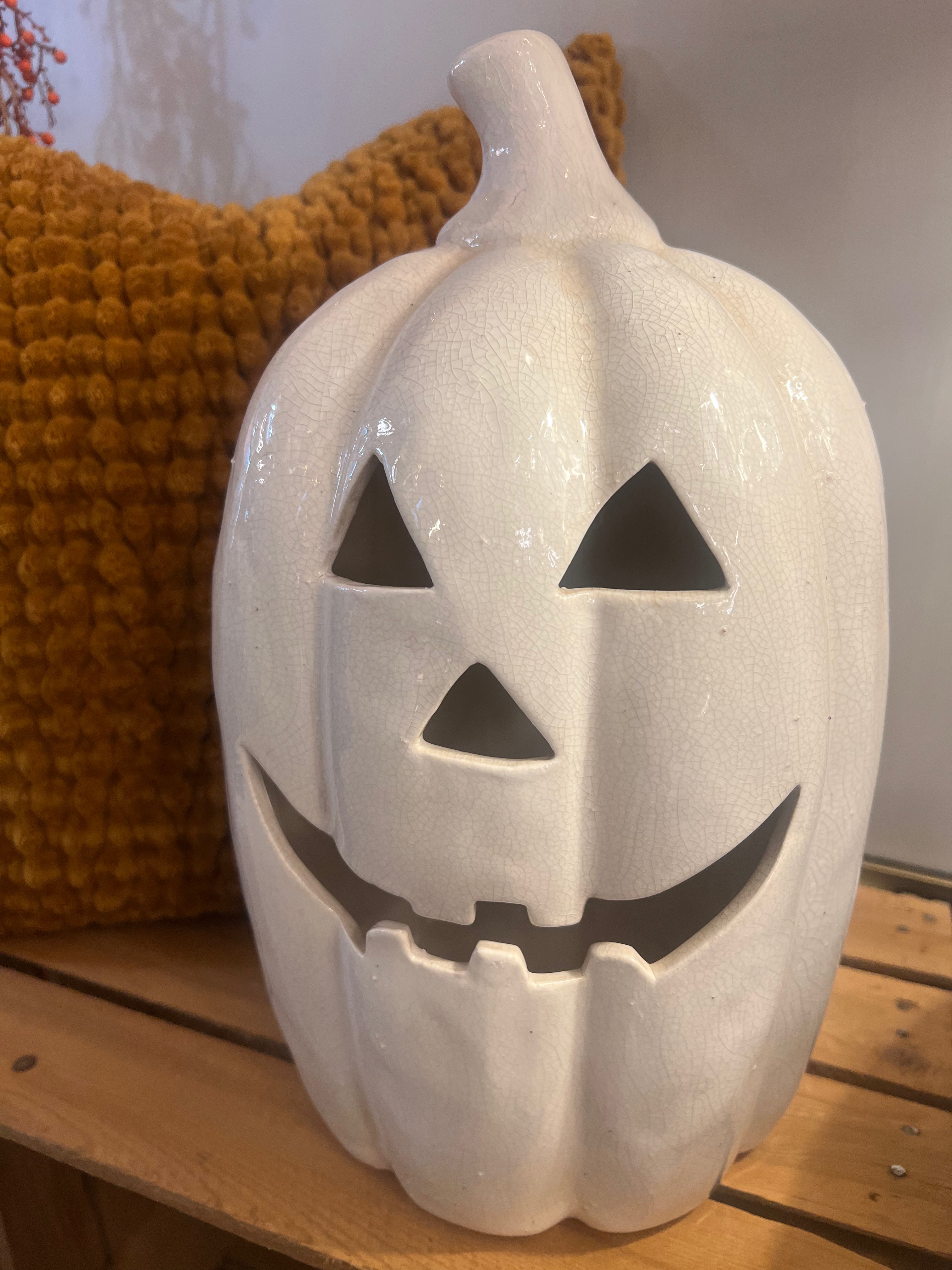 Large Terracotta Pumpkin