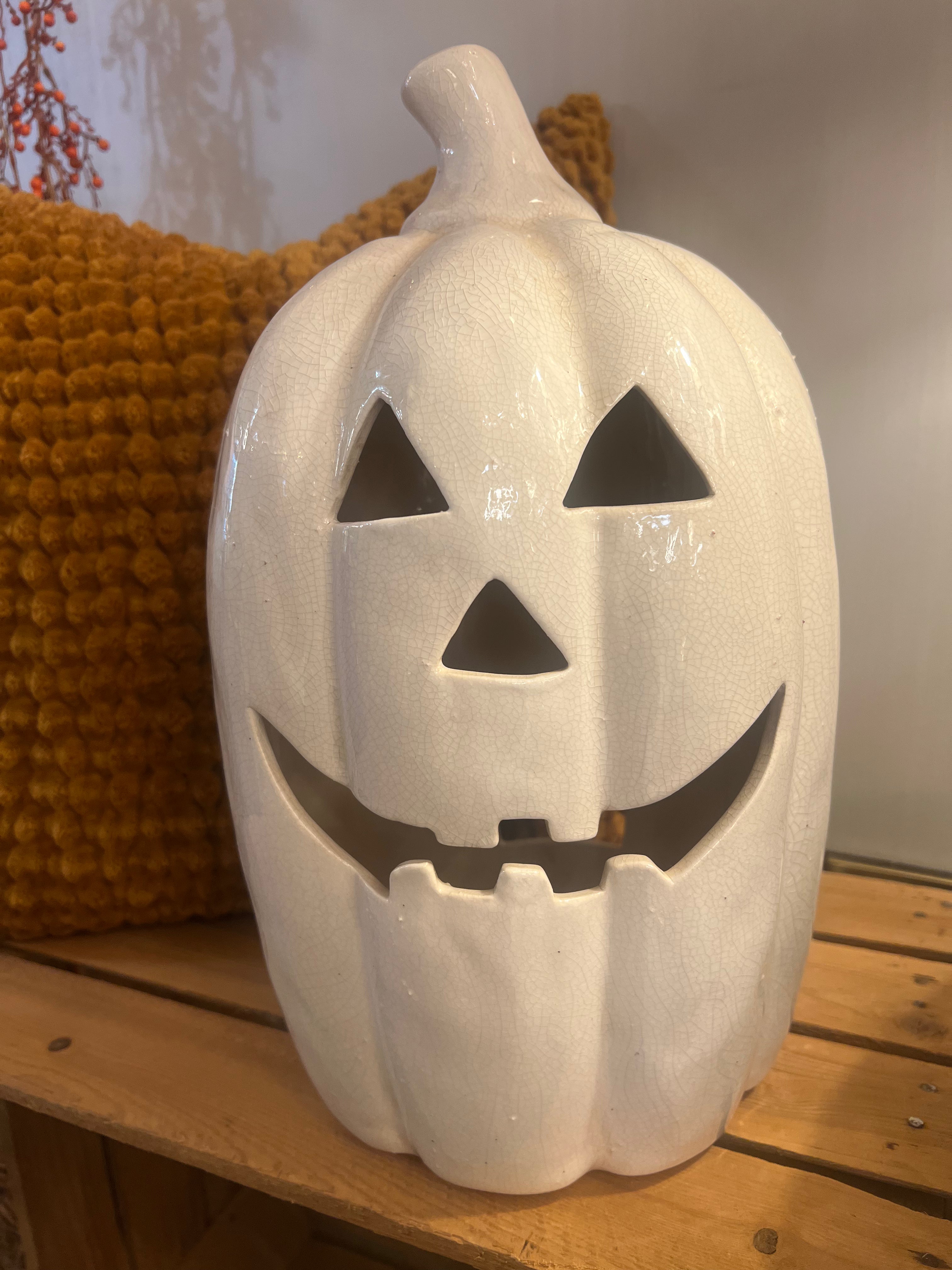 Large Terracotta Pumpkin