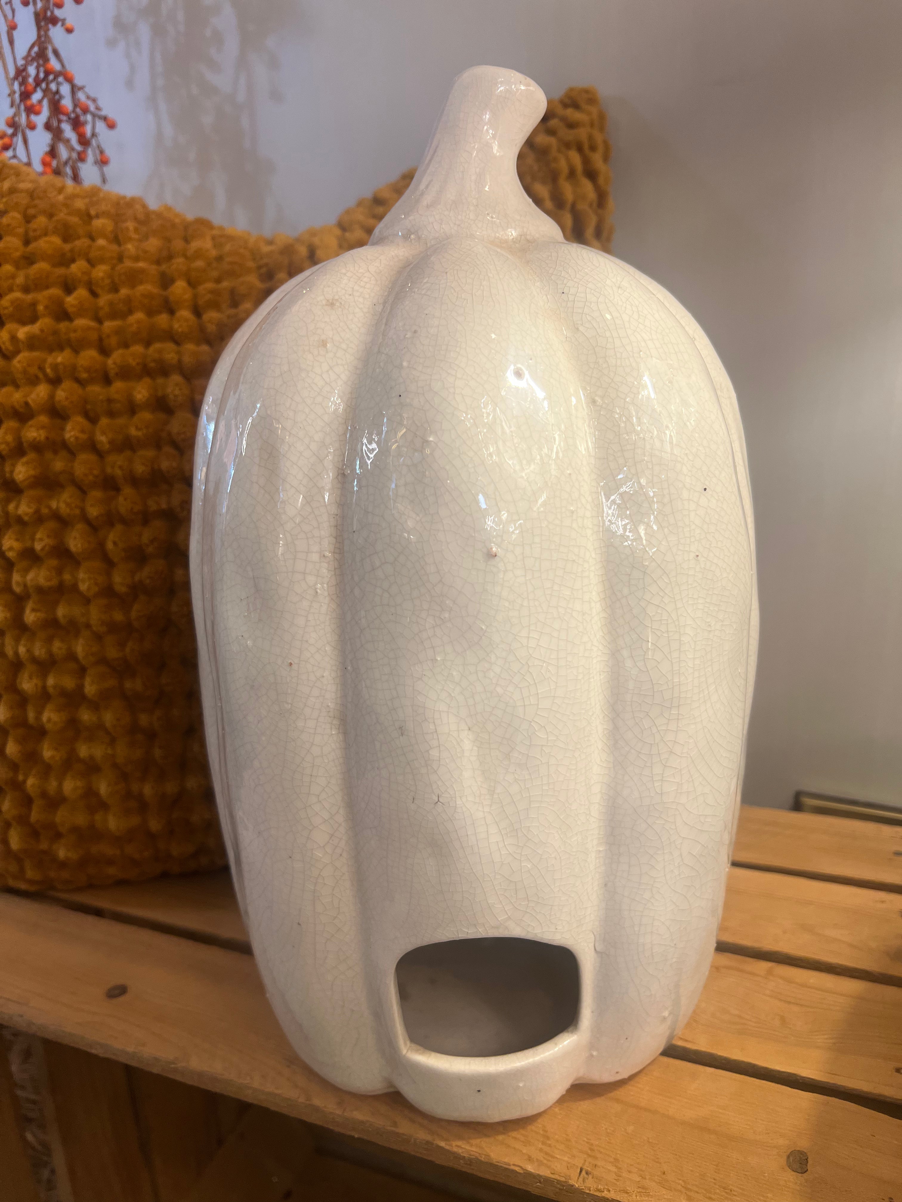 Large Terracotta Pumpkin