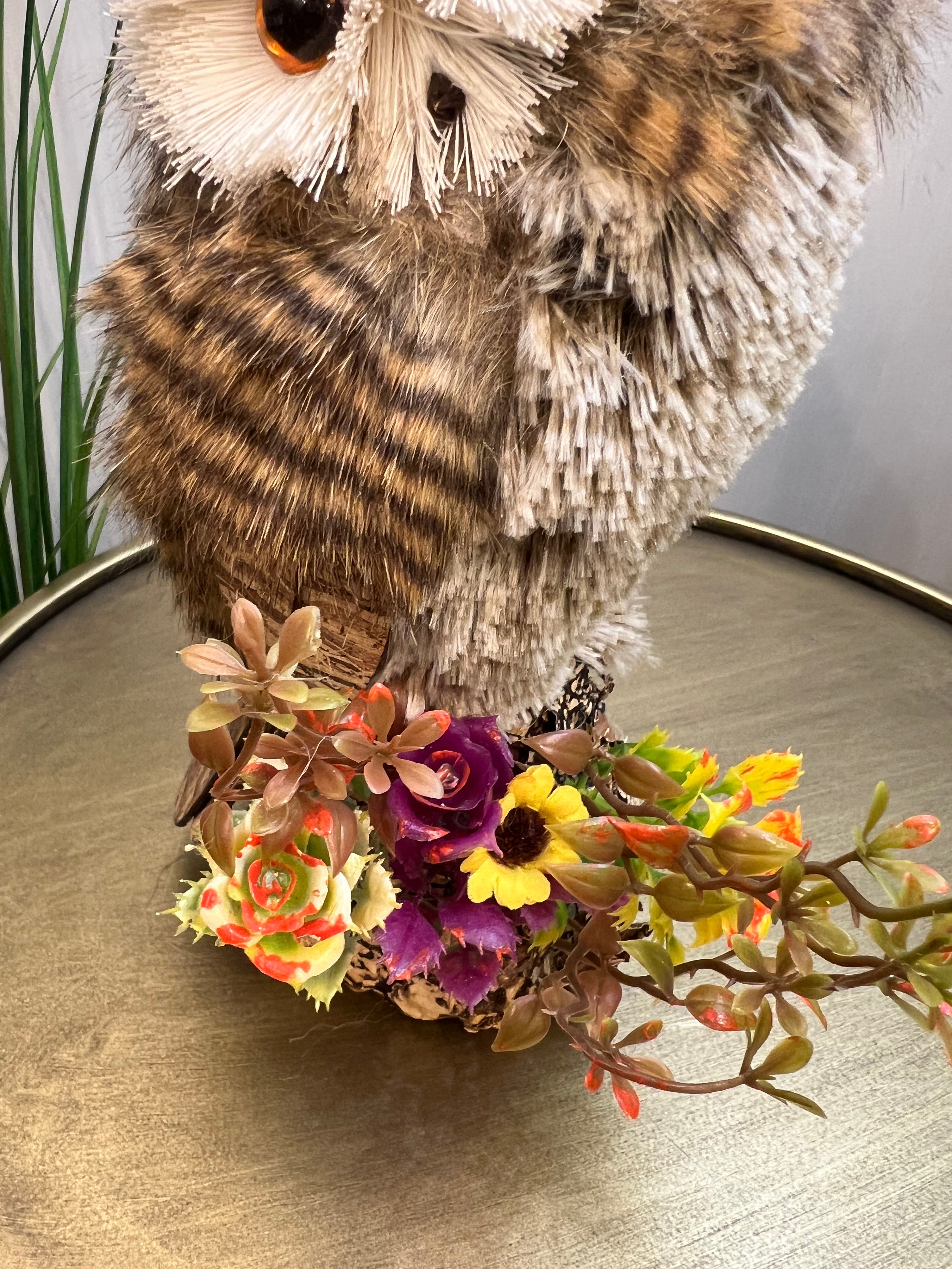 Owl on Perch