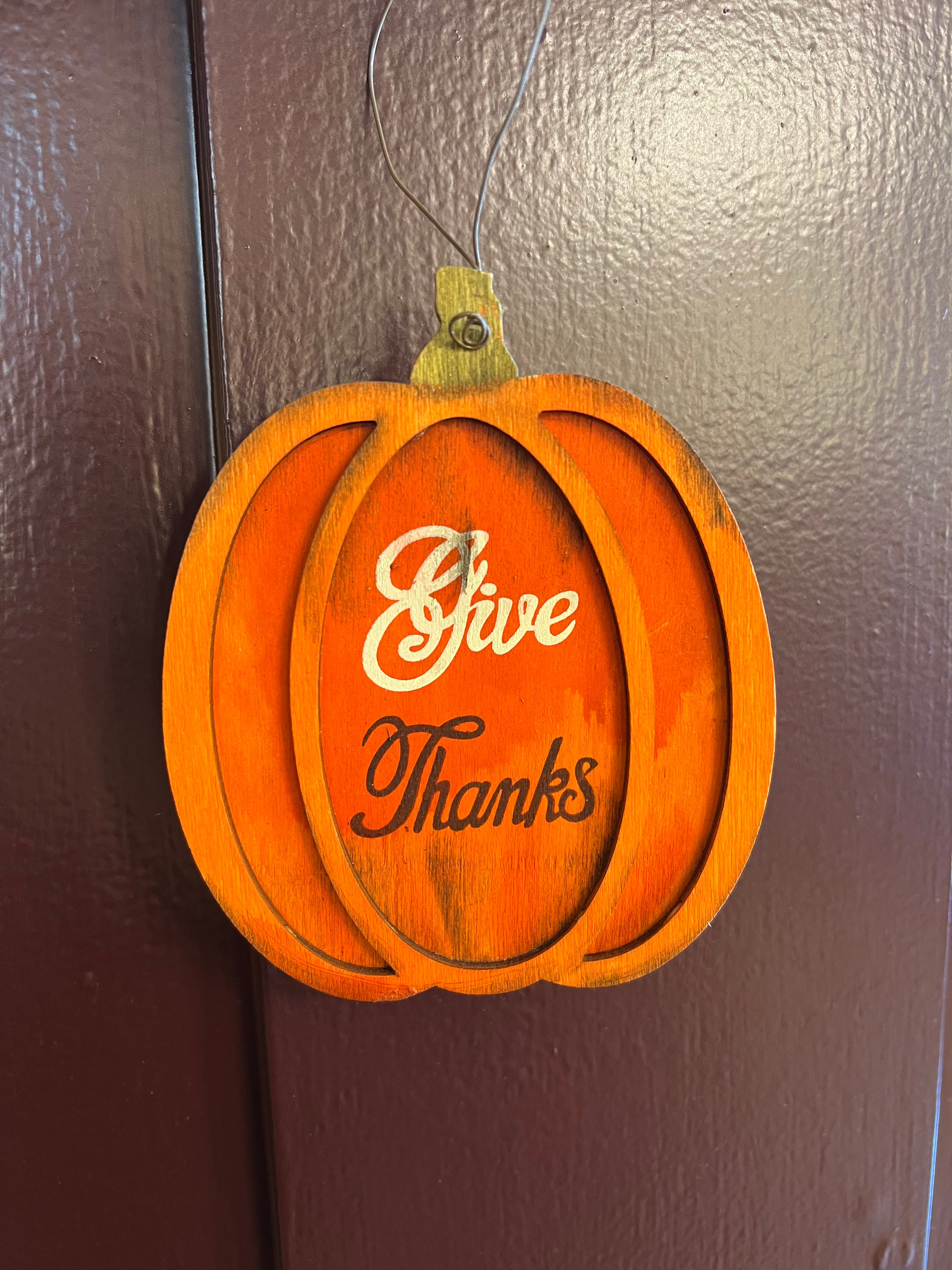 Give Thanks Decoration