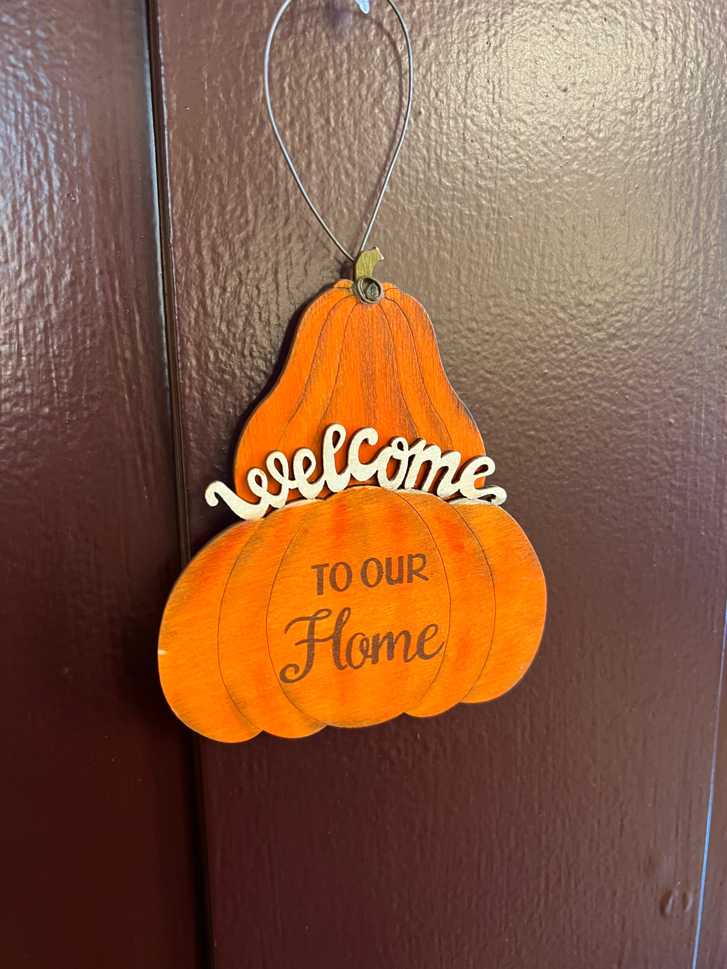 Welcome to Our Home Decoration