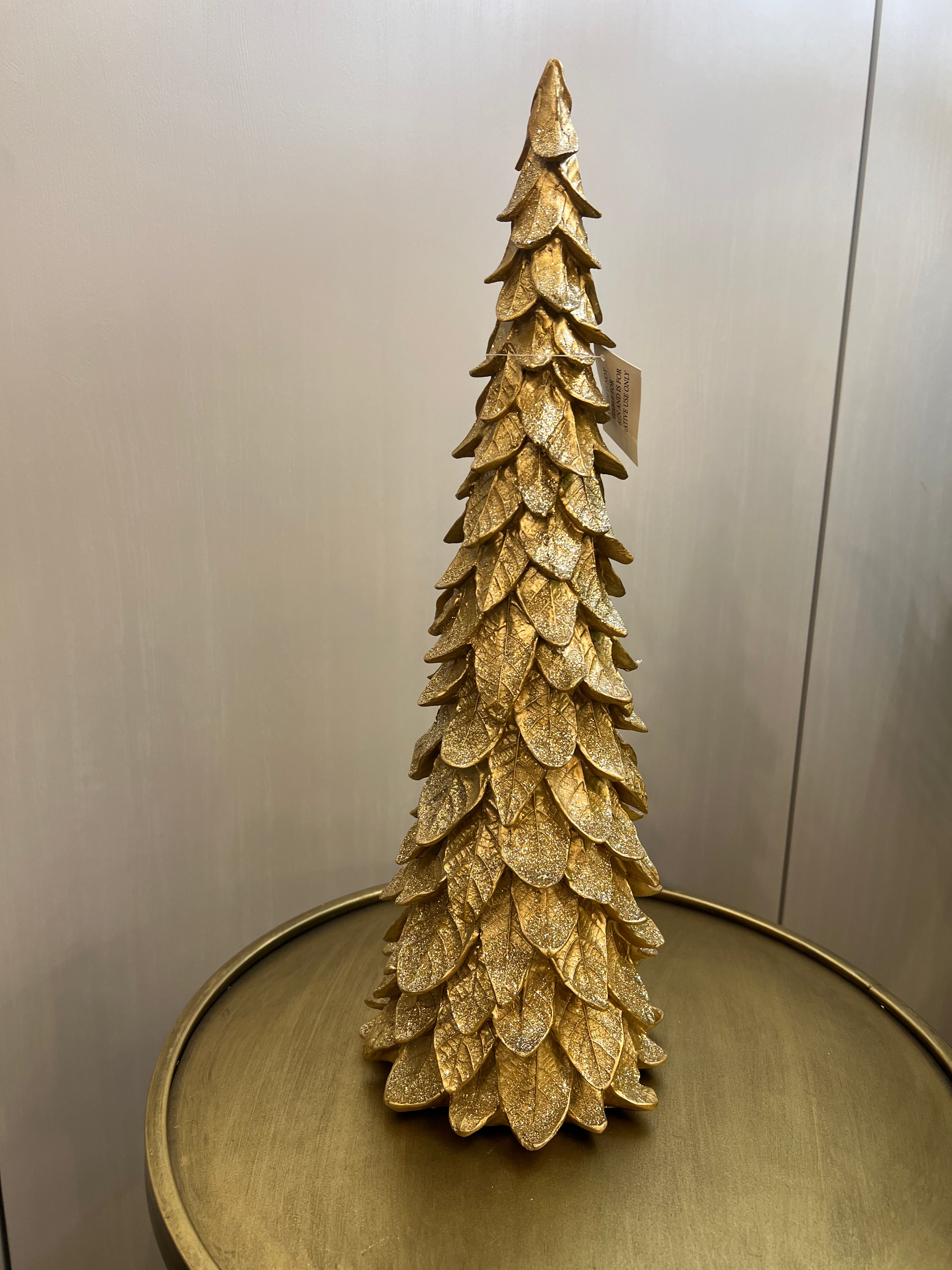 Large Gold Glittery Tree