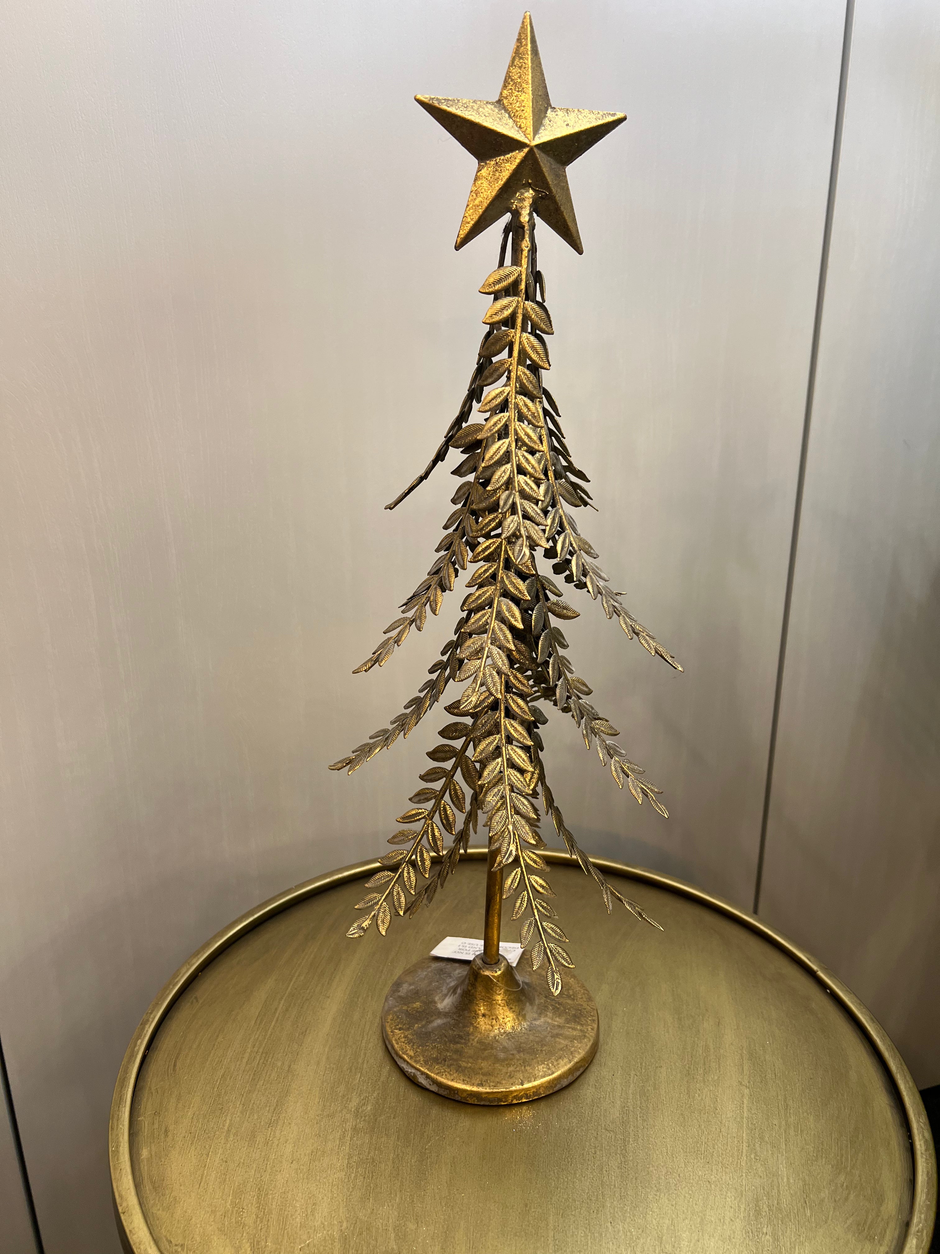 Small Gold Tree with Star