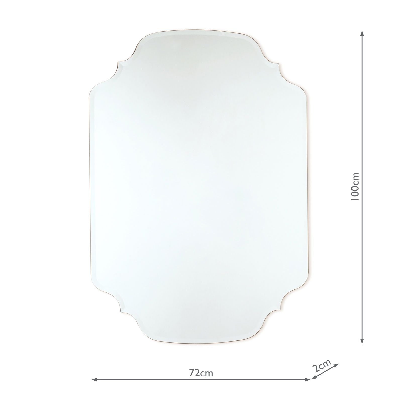 Laura Ashley Rochelle Mirror 72cm x 100cm