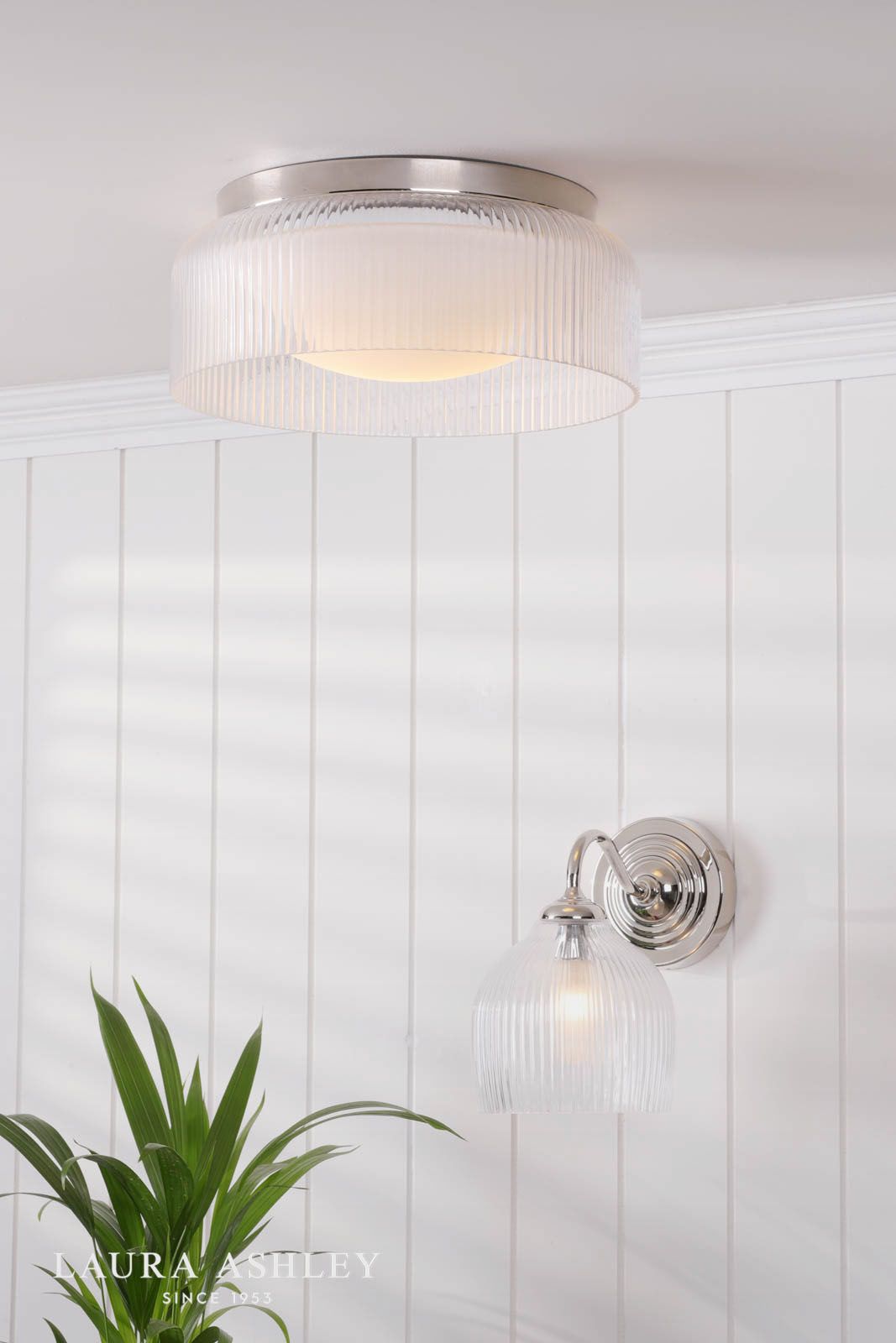 Clarissa Polished Chrome Flush Fitting IP44