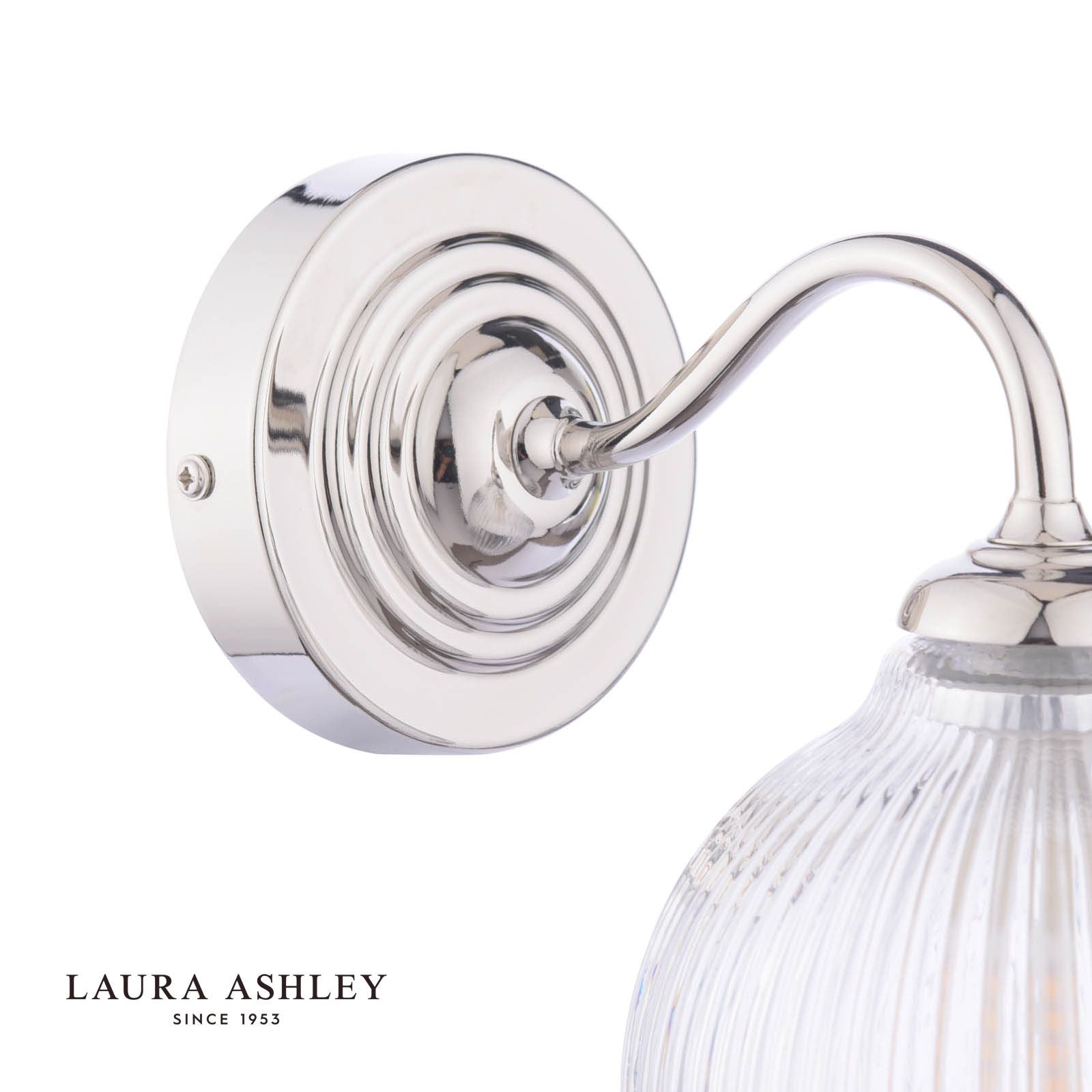 Charissa Polished Chrome Wall Light IP44