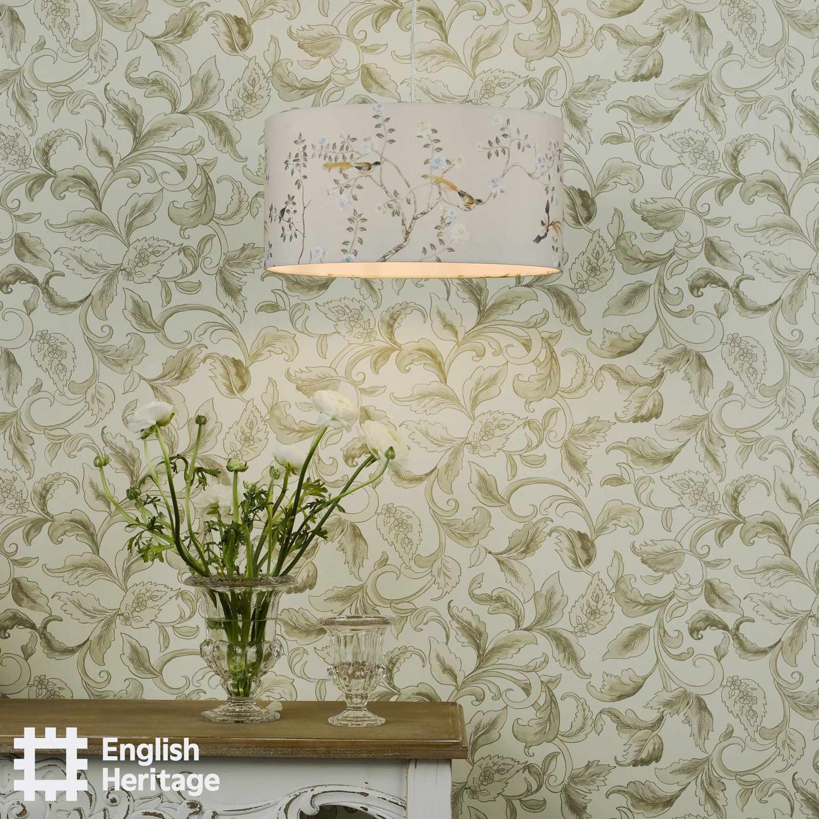Marble Hill 40cm Cotton Drum Taupe Shade