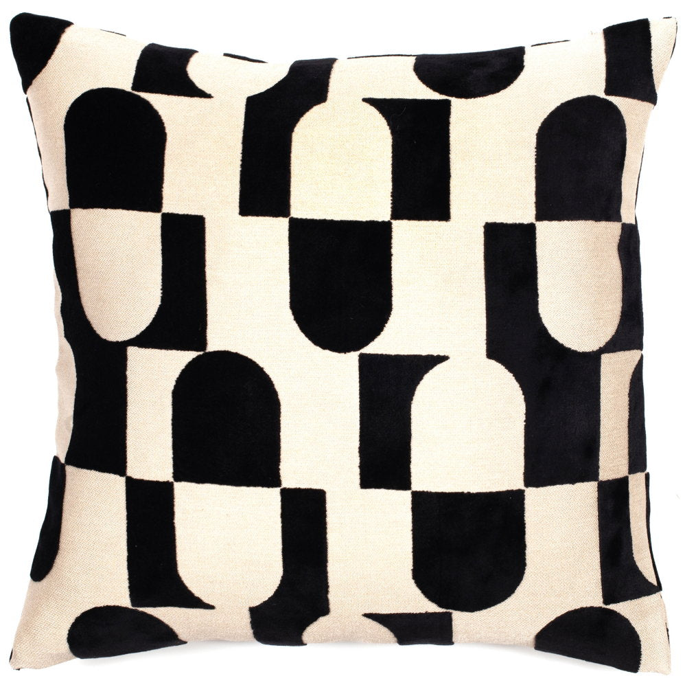 Paul Moneypenny Small Chillpill Black Cushion