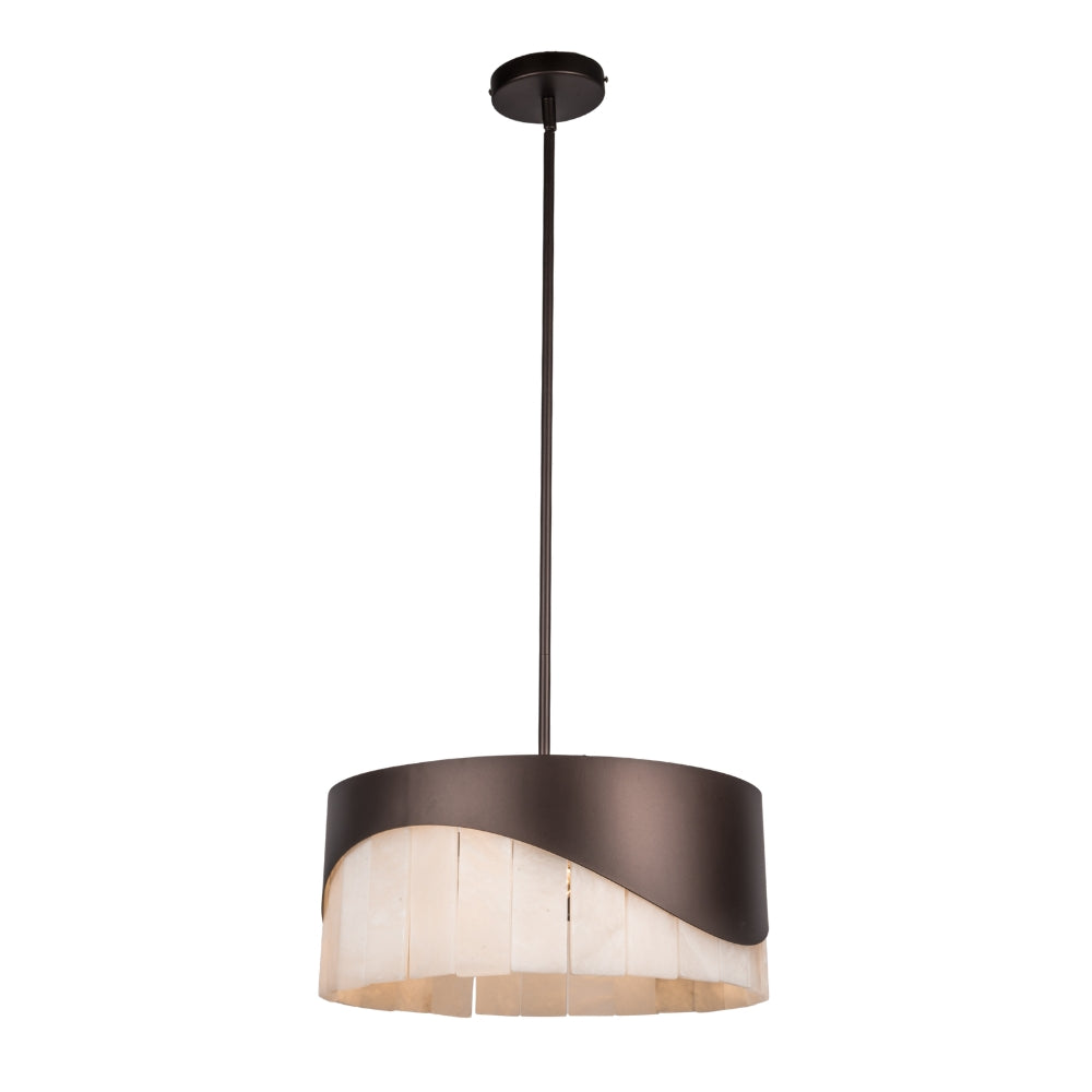 Hamilton Dark Bronze 3 Light Pendant