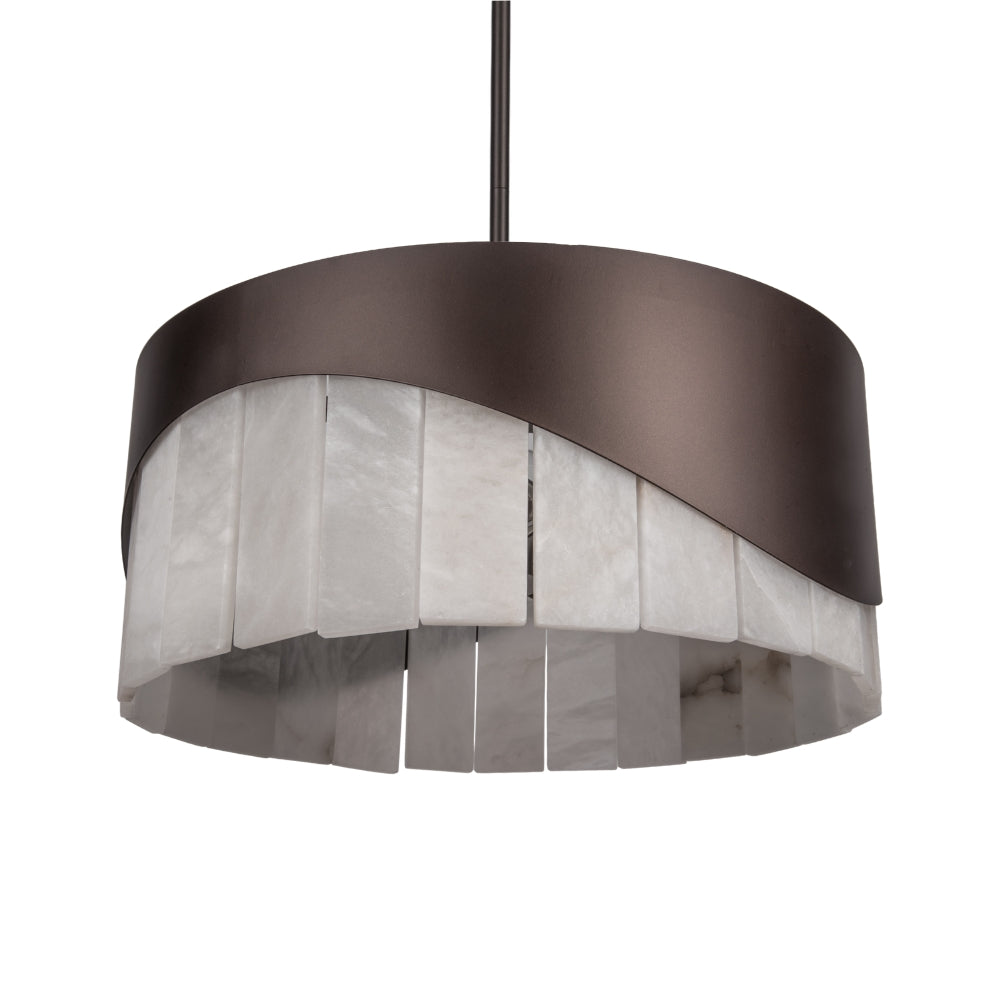 Hamilton Dark Bronze 3 Light Pendant