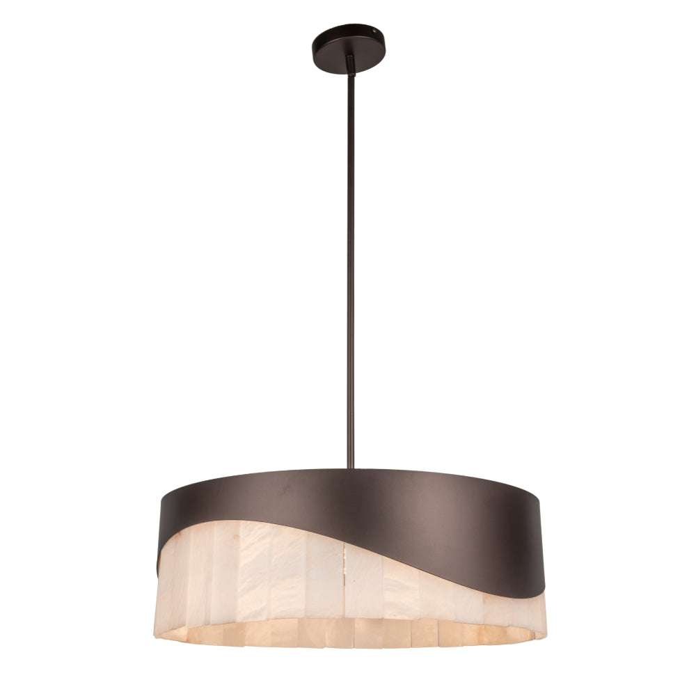 Hamilton Dark Bronze 6 Light Pendant