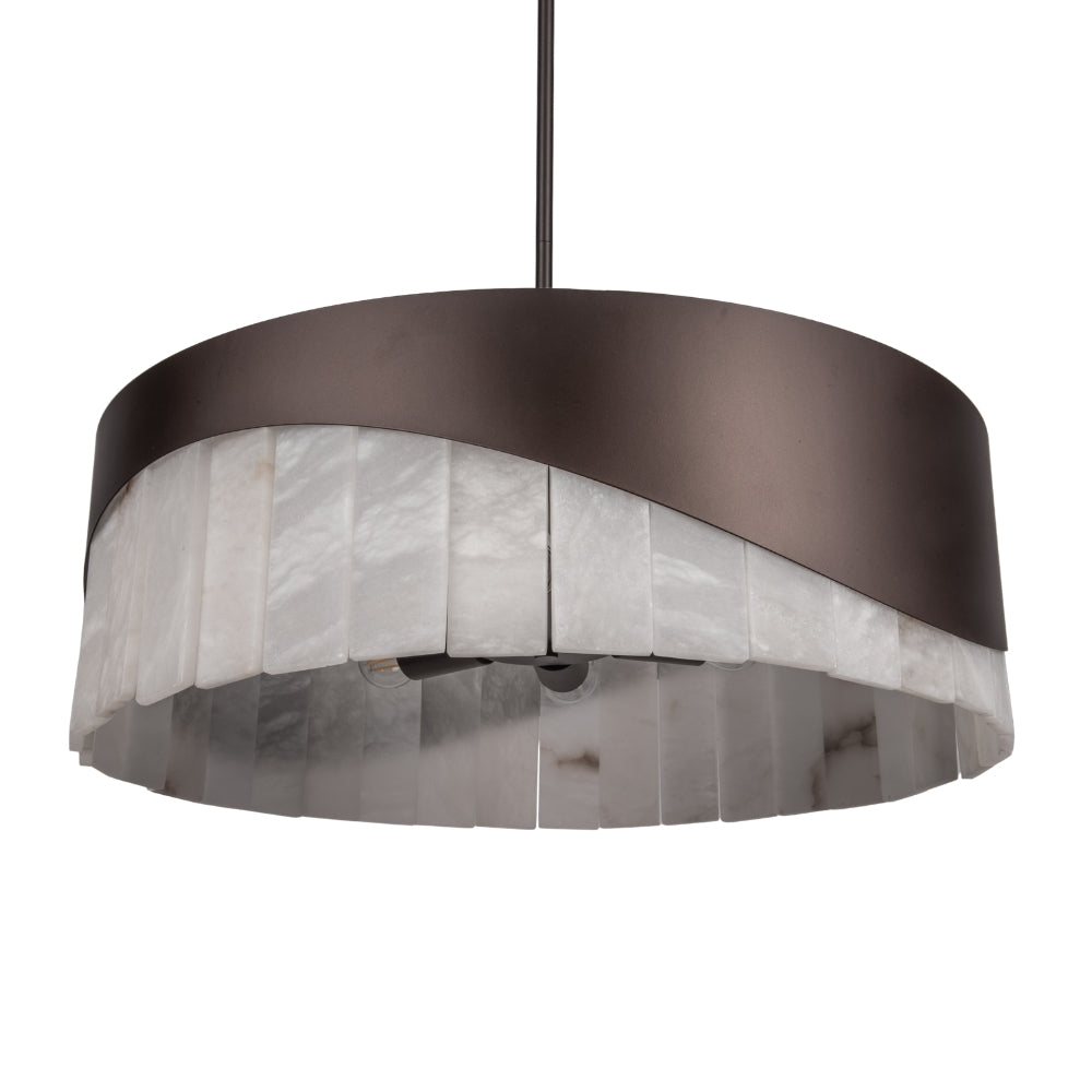 Hamilton Dark Bronze 6 Light Pendant