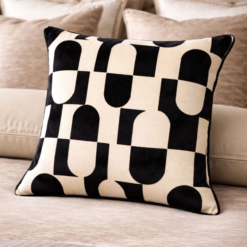 Paul Moneypenny Large Chillpill Black Cushion