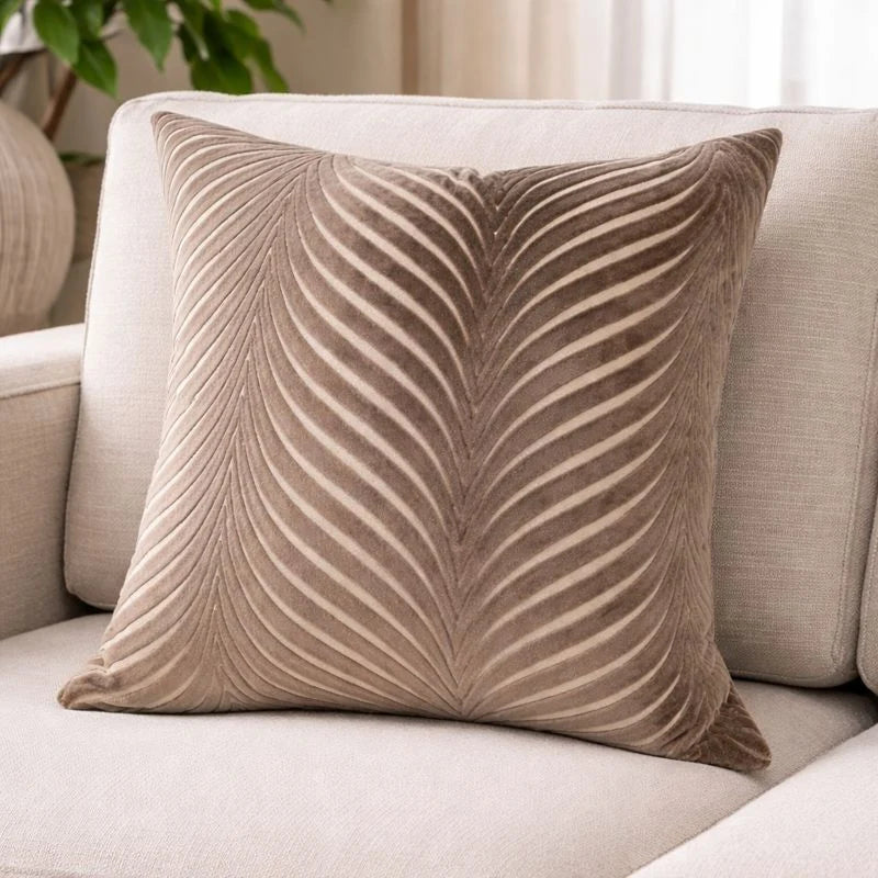 Malini Large Rada Chocolate Cushion