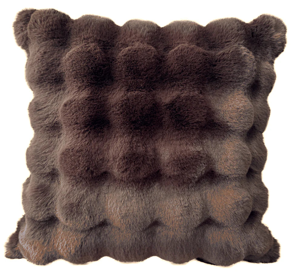 Malini Raffles Chocolate Cushion