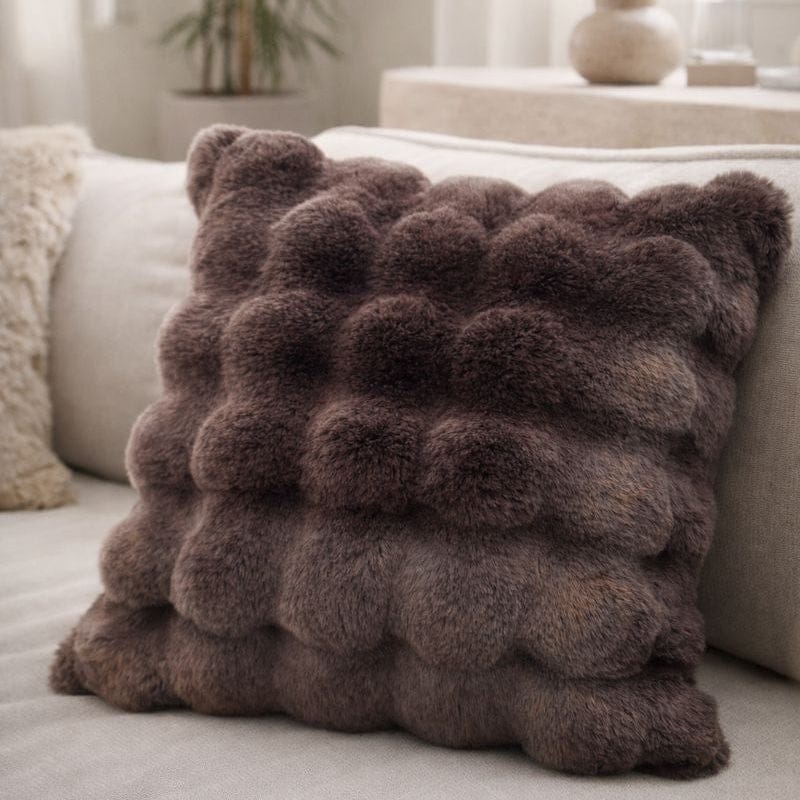 Malini Raffles Chocolate Cushion