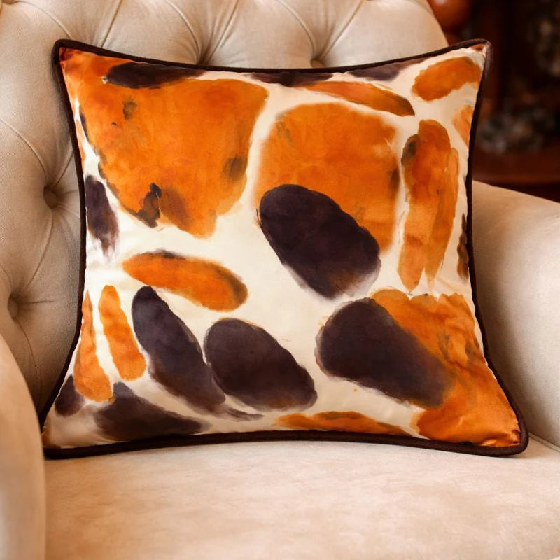 Paul Moneypenny Orangeyouglad Cushion
