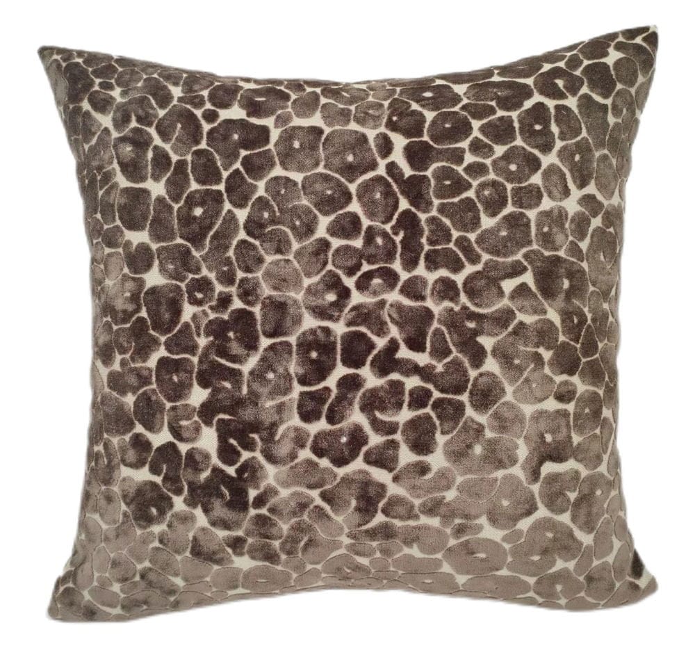 Large Spoton Chocolate Cushion