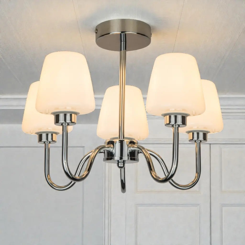 Marina 5 Light in Polished Chrome