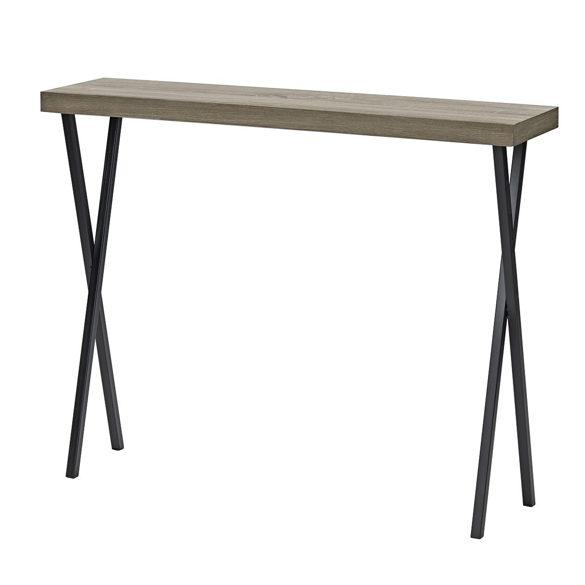 Data Oak Console Table