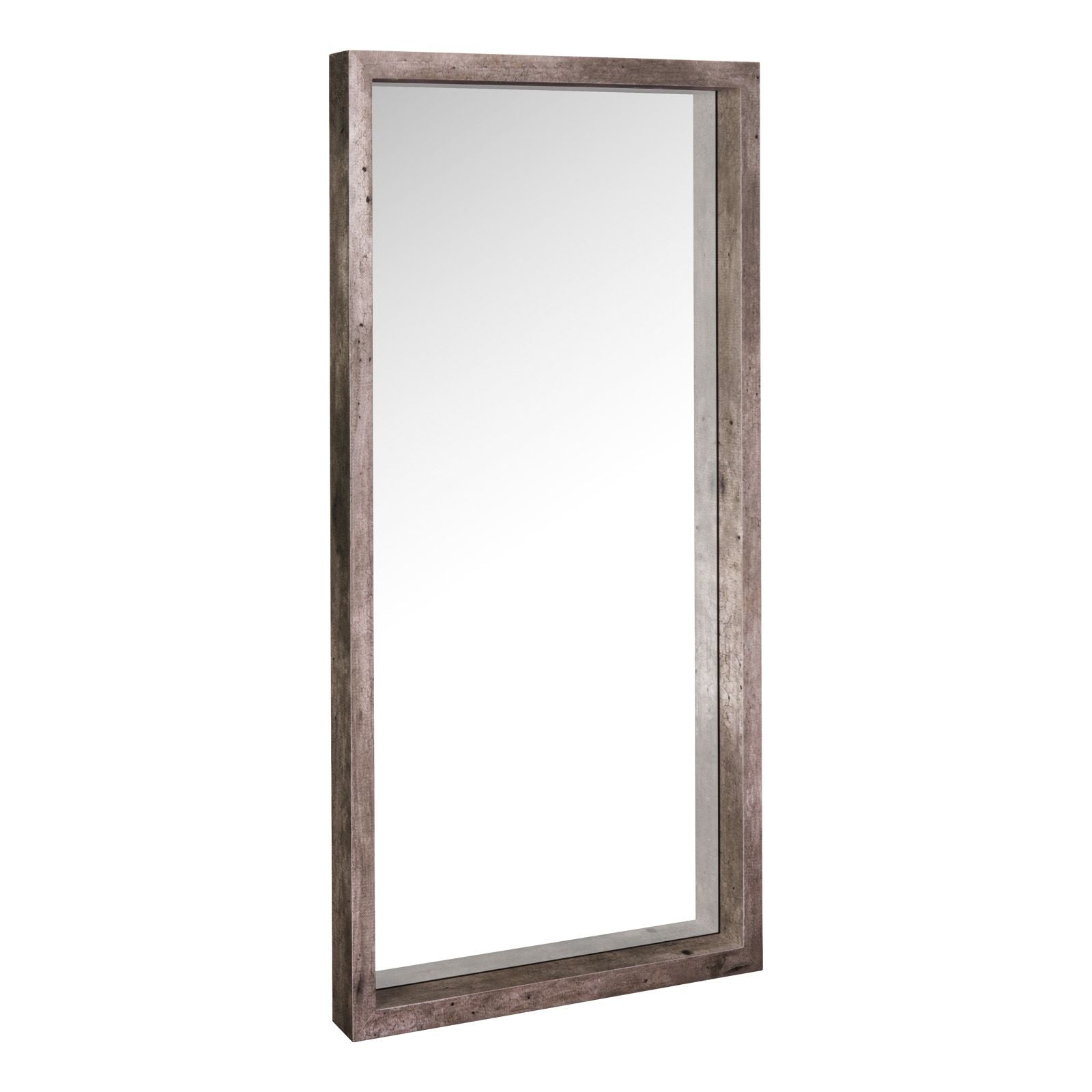 Rocco Distressed Concrete Effect Mirror 90x50cm