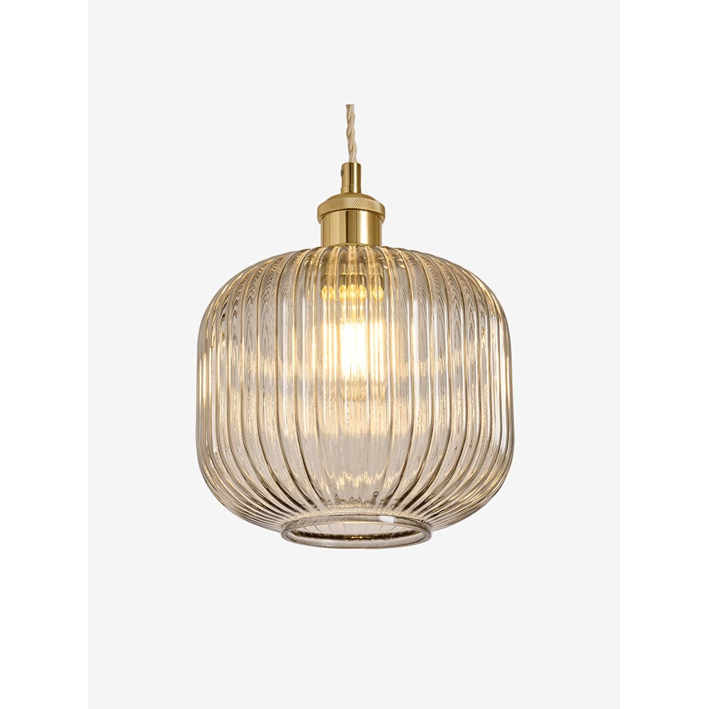 Briz 200mm Smoked Glass Shade