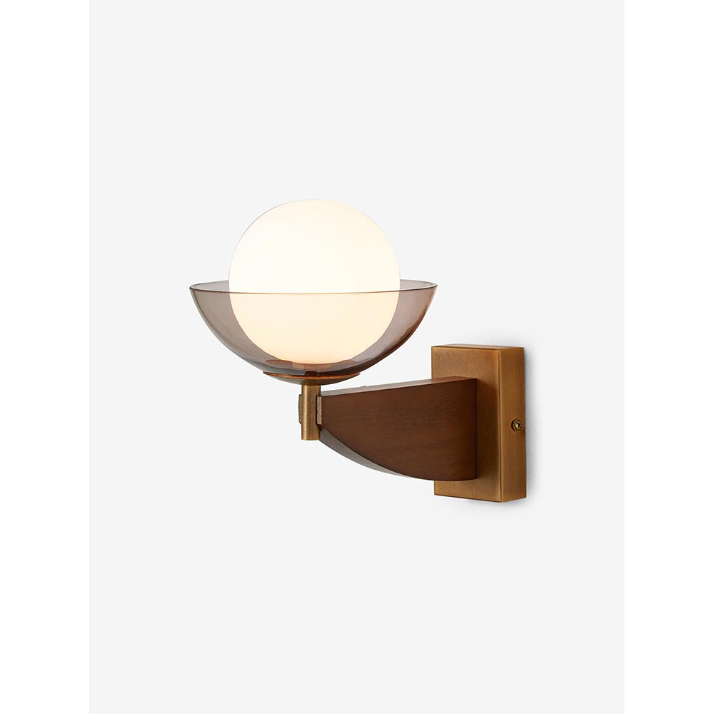 Layla Ash Wood Wall Light