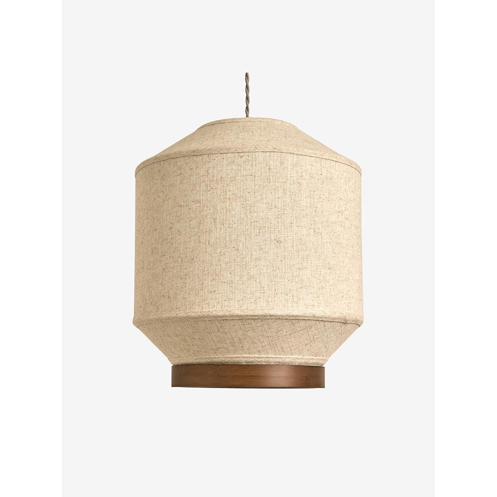 Layla Cream & Wood Easyfit Shade