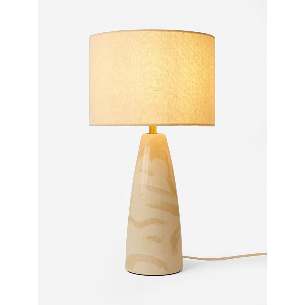 Vince Ceramic Table Lamp C/W Shade