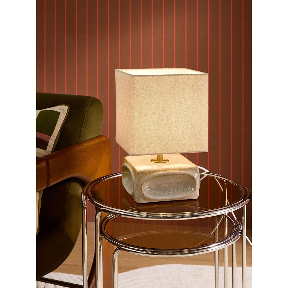 Nell Cream Table Lamp C/W Shade