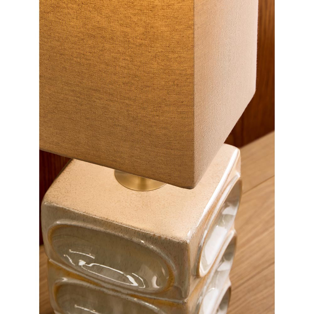 Nell Cream Floor Lamp C/W Shade