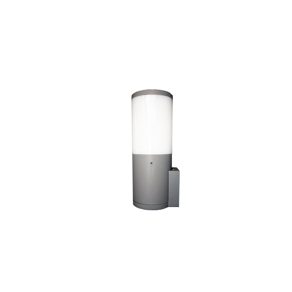 Amelia Grey Opal LED 6W Bollard Wall Light