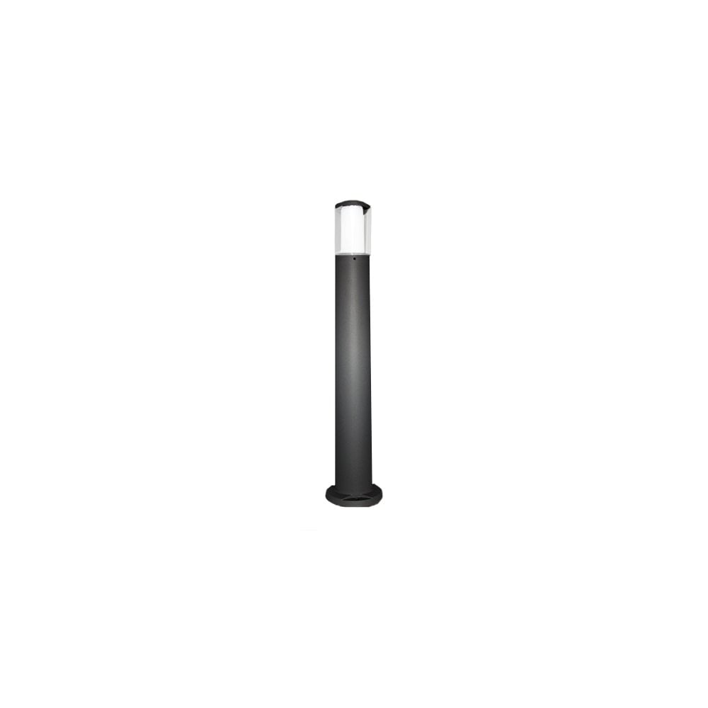 Carlo 800 mm Black Clear LED 3.5W Bollard Post Light