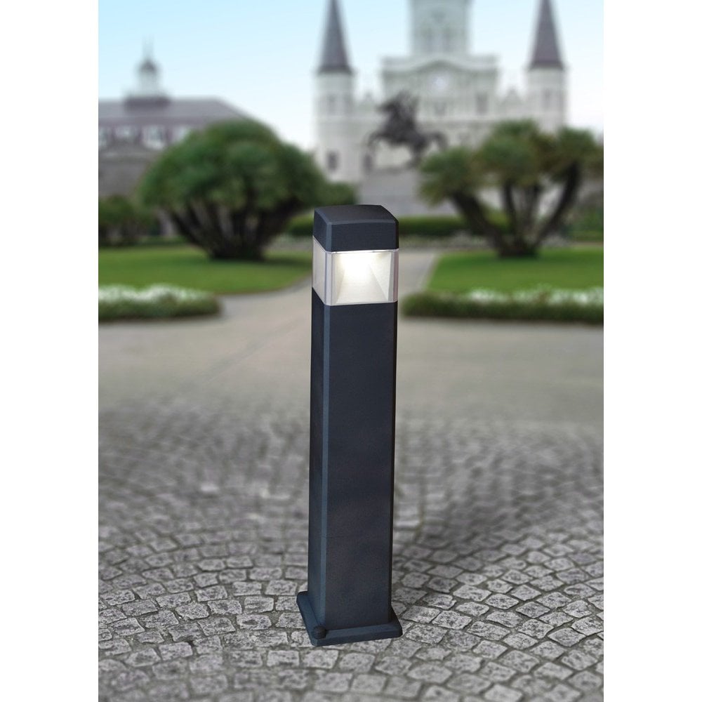 Elisa 800mm Black Bollard